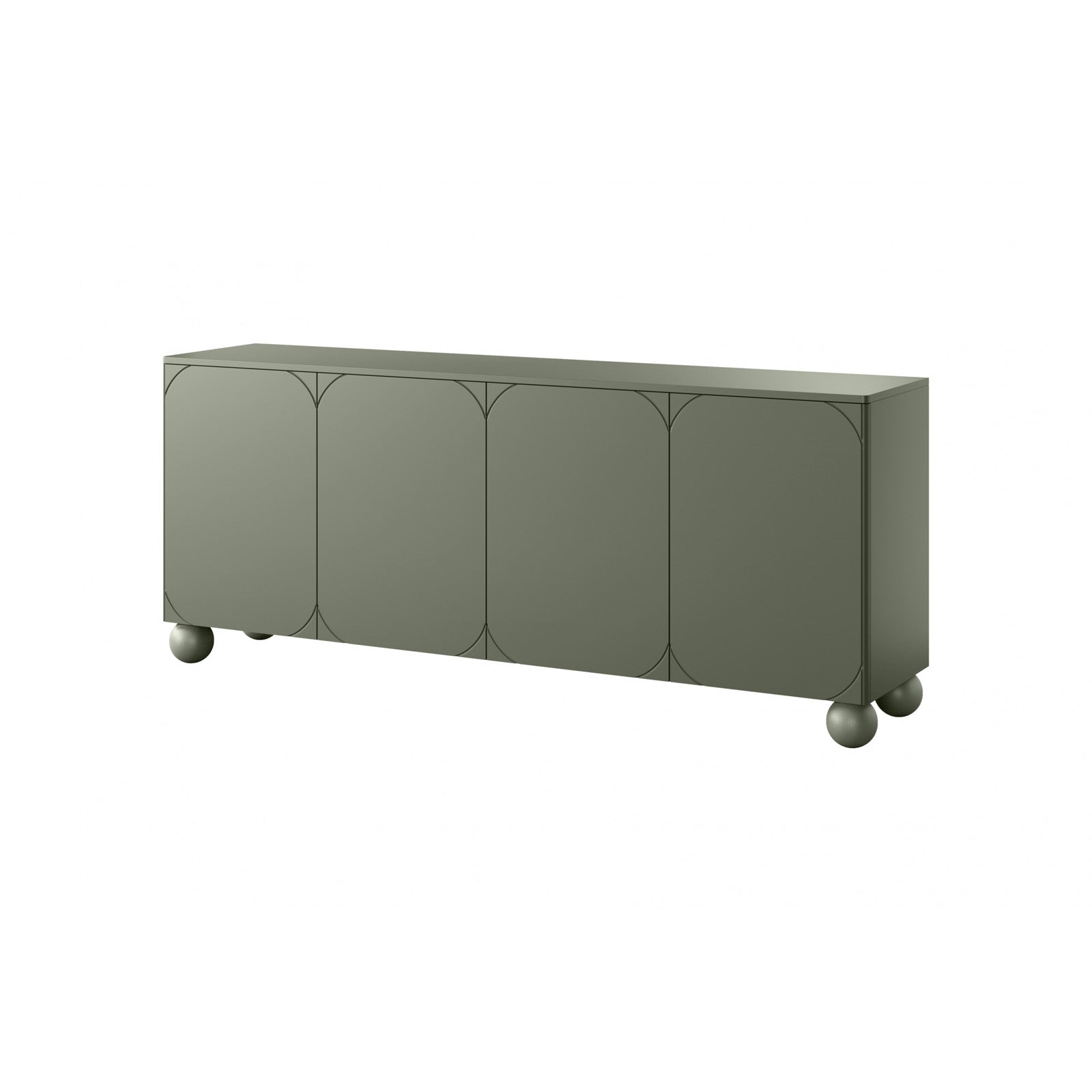 Komoda Sonatia 200cm, 4 vrata i 4 ladice, Materijal: MDF