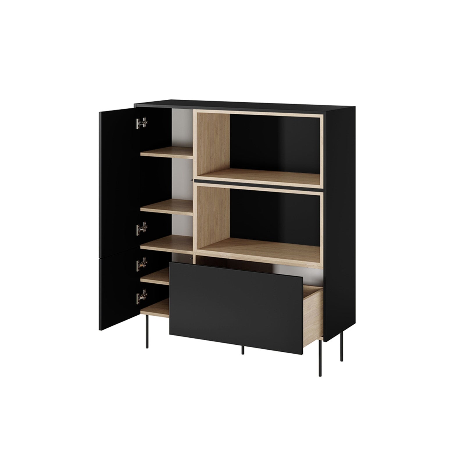 Visoka komoda Desin, Materijal: MDF