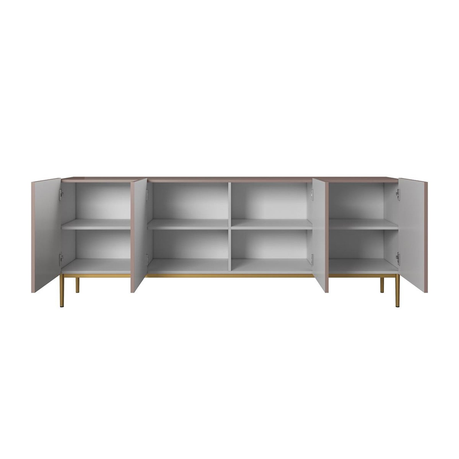 Komoda Nicole 200cm, 4 vrata, Materijal: MDF