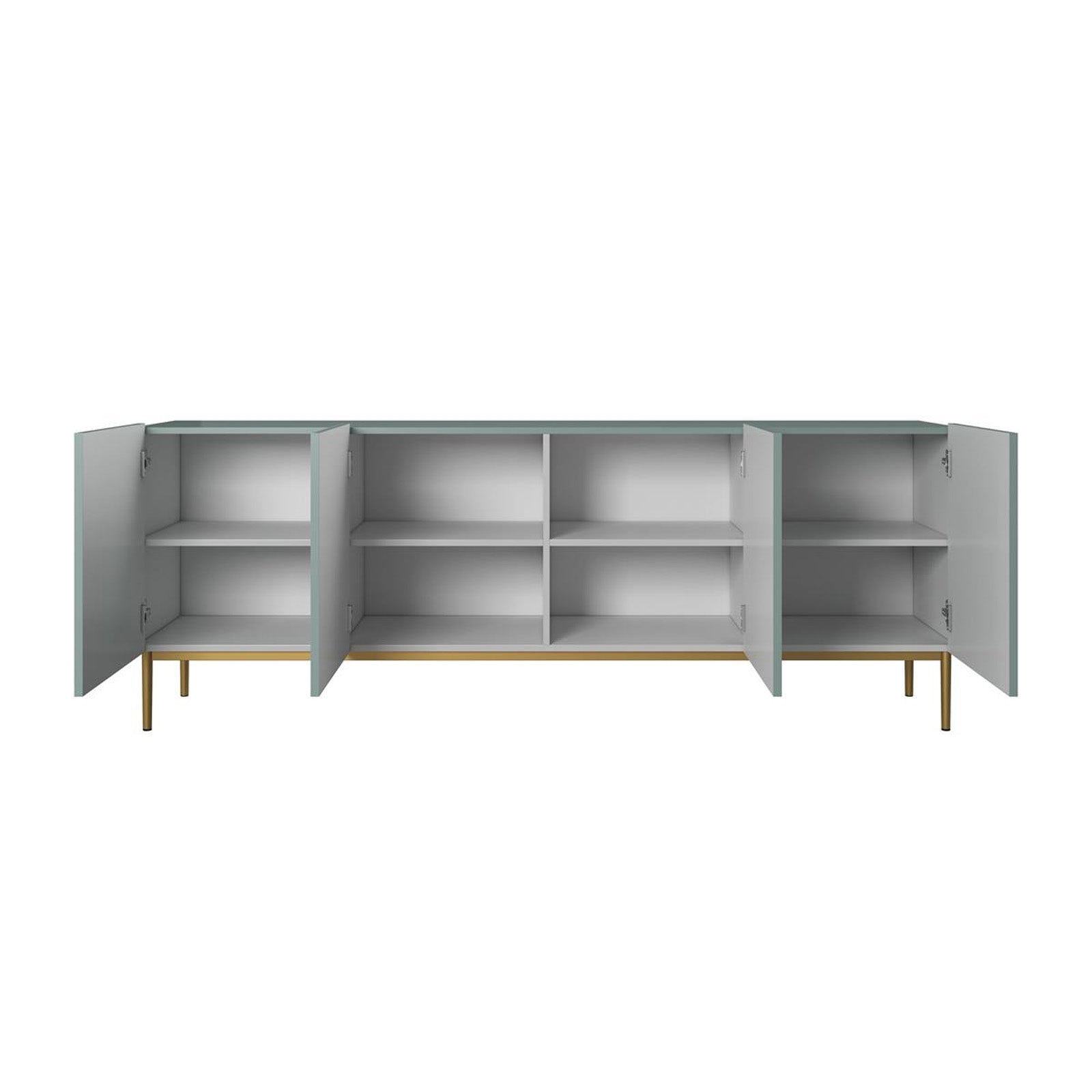 Komoda Nicole 200cm, 4 vrata, Materijal: MDF