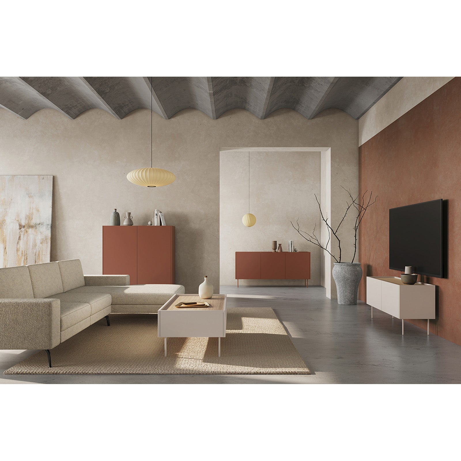 Komoda Desin, Materijal: MDF