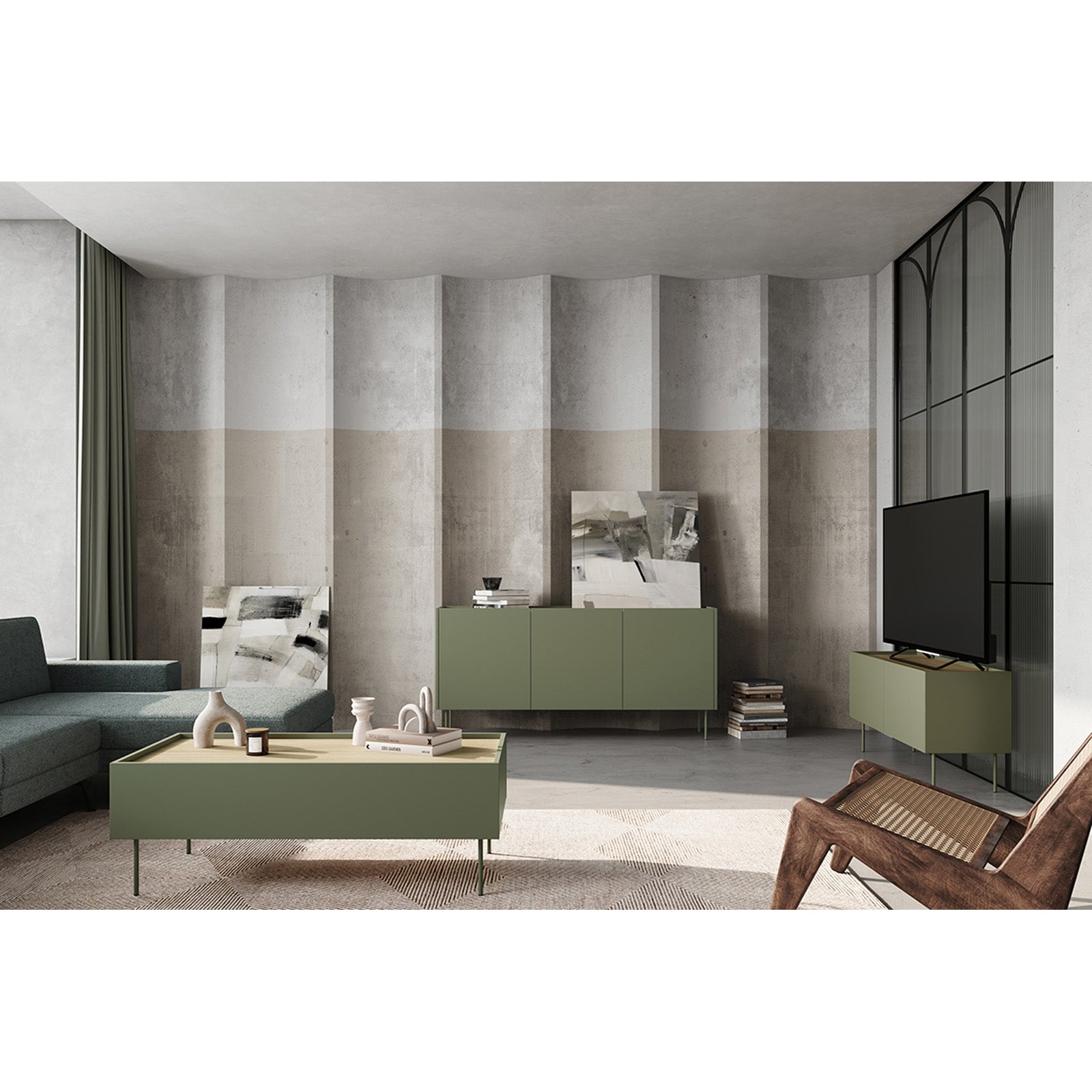 Komoda Desin, Materijal: MDF