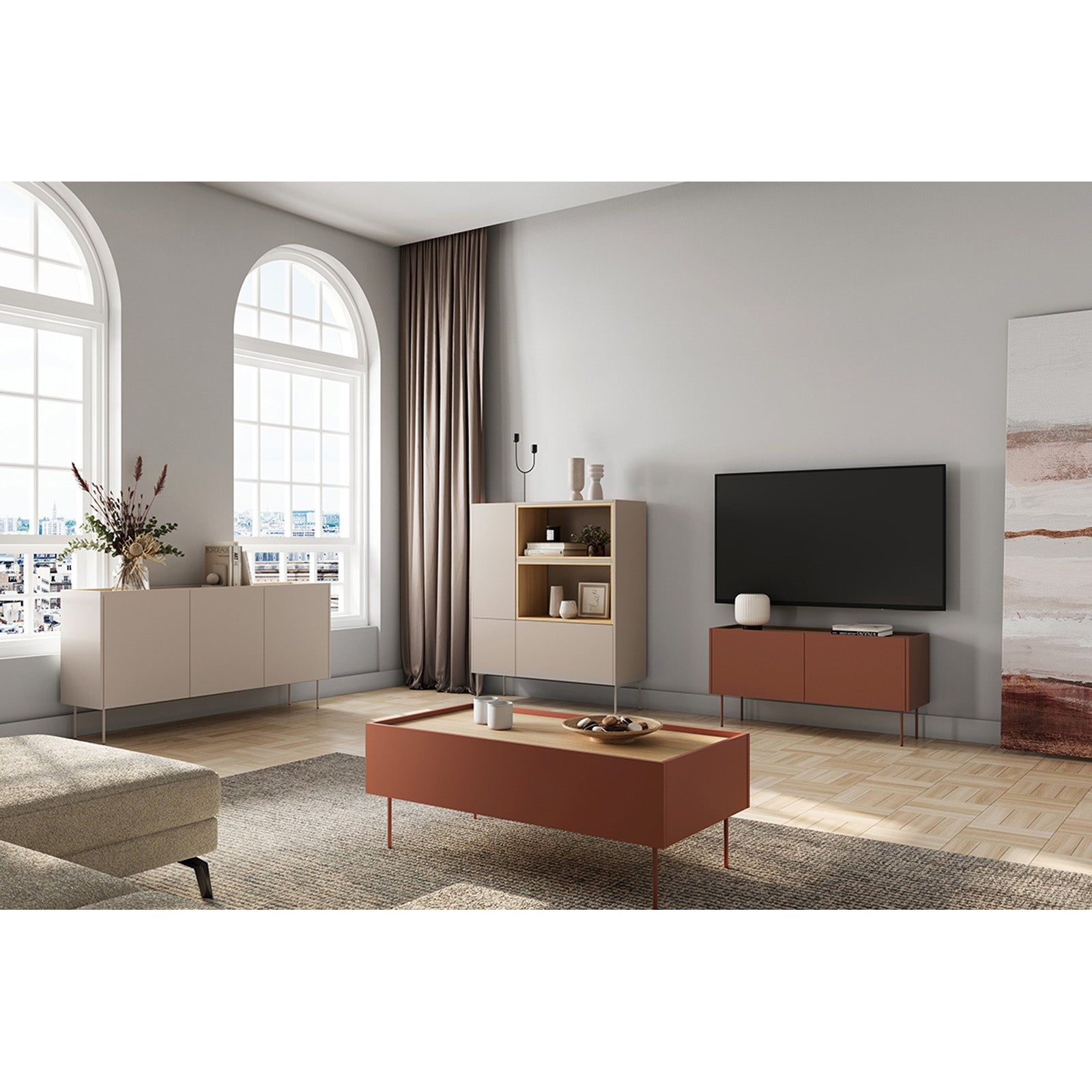 Komoda Desin, Materijal: MDF