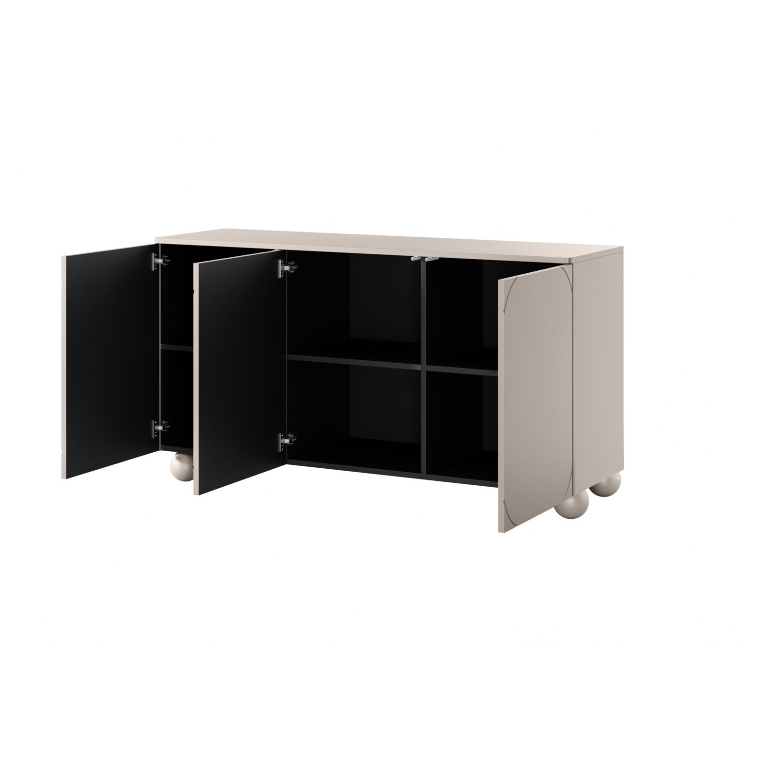 Komoda Sonatia 150cm, 3 vrata, Materijal: MDF