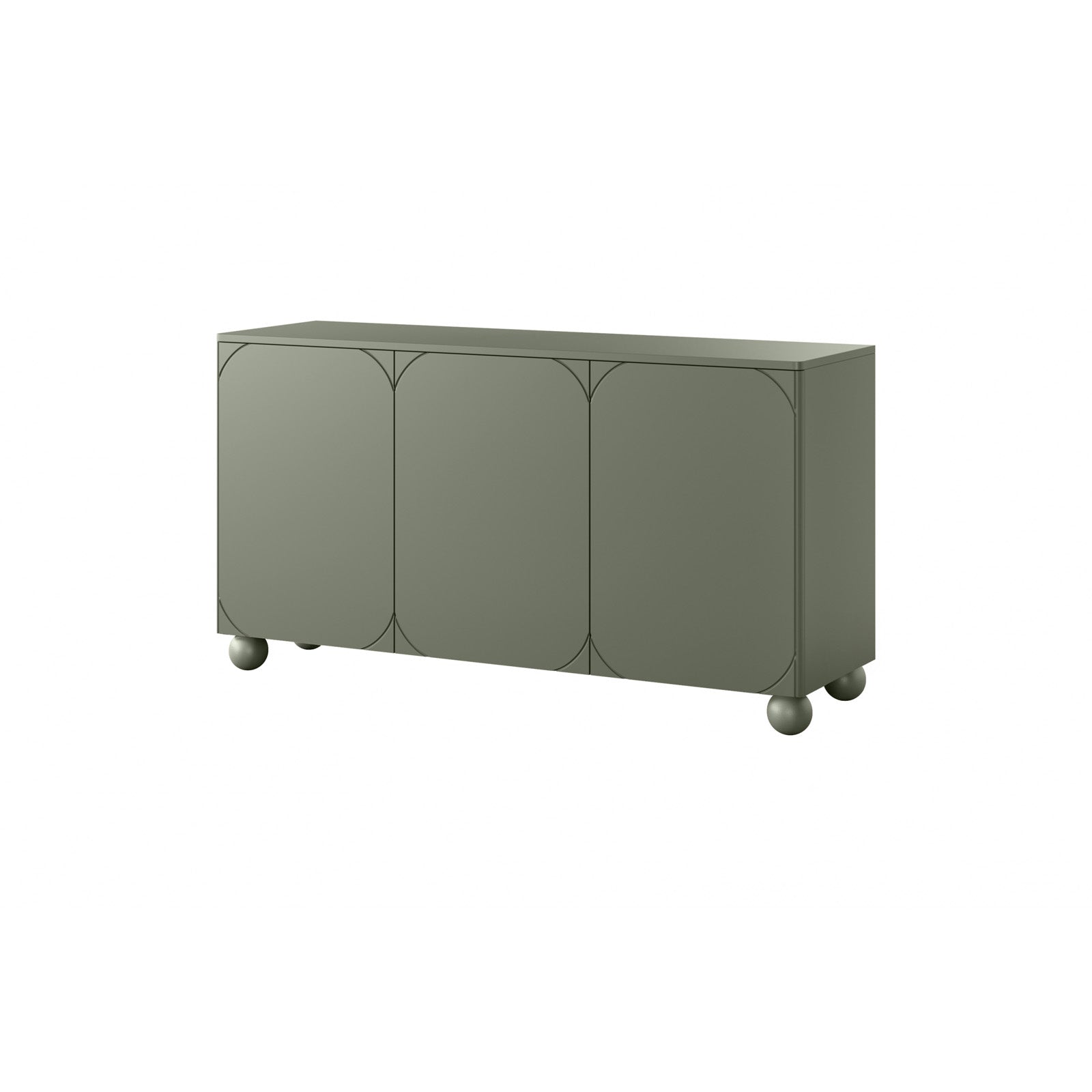 Komoda Sonatia 150cm, 3 vrata i 2 ladice, Materijal: MDF