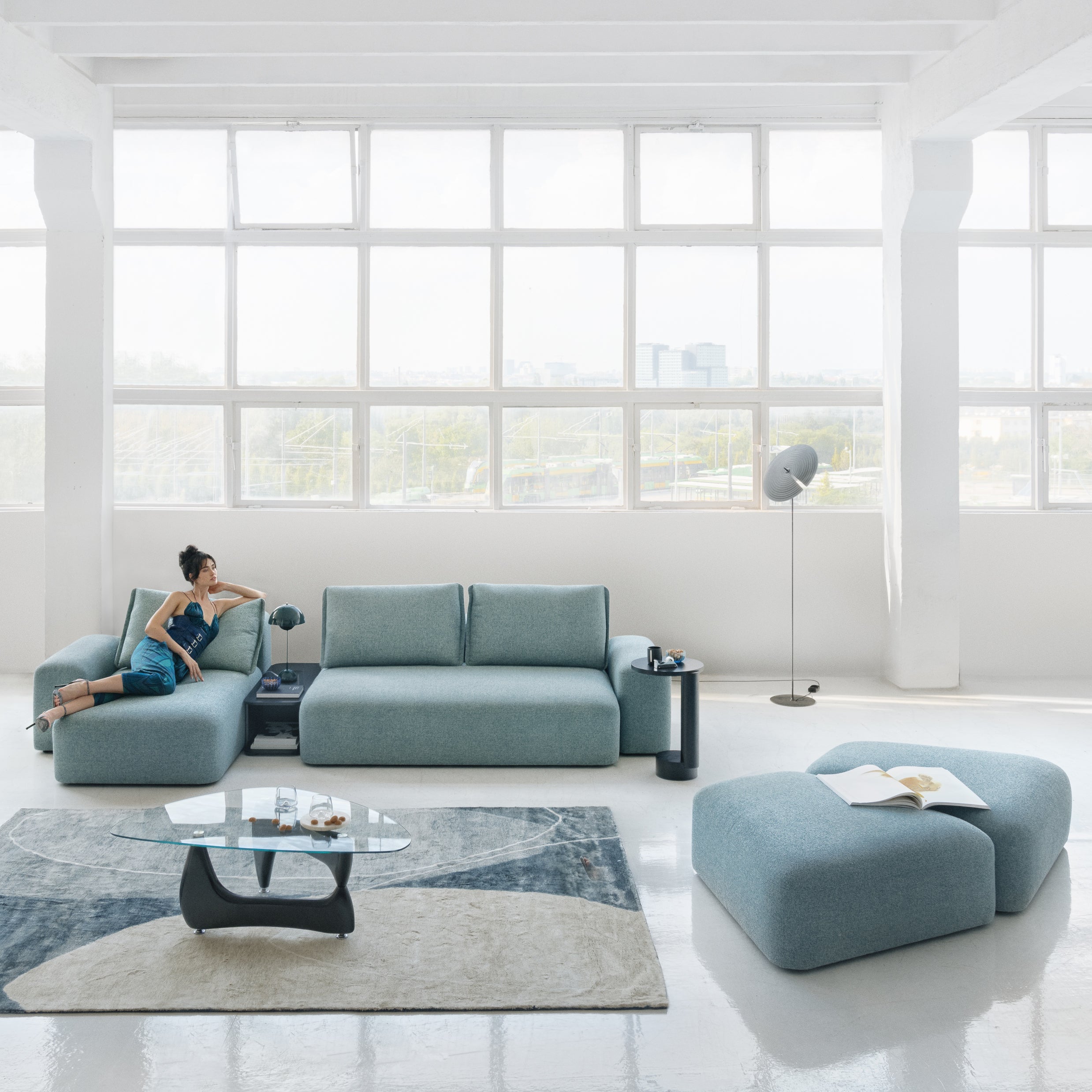 Modularna garnitura Dune, Materijal: Mogućnost izbora