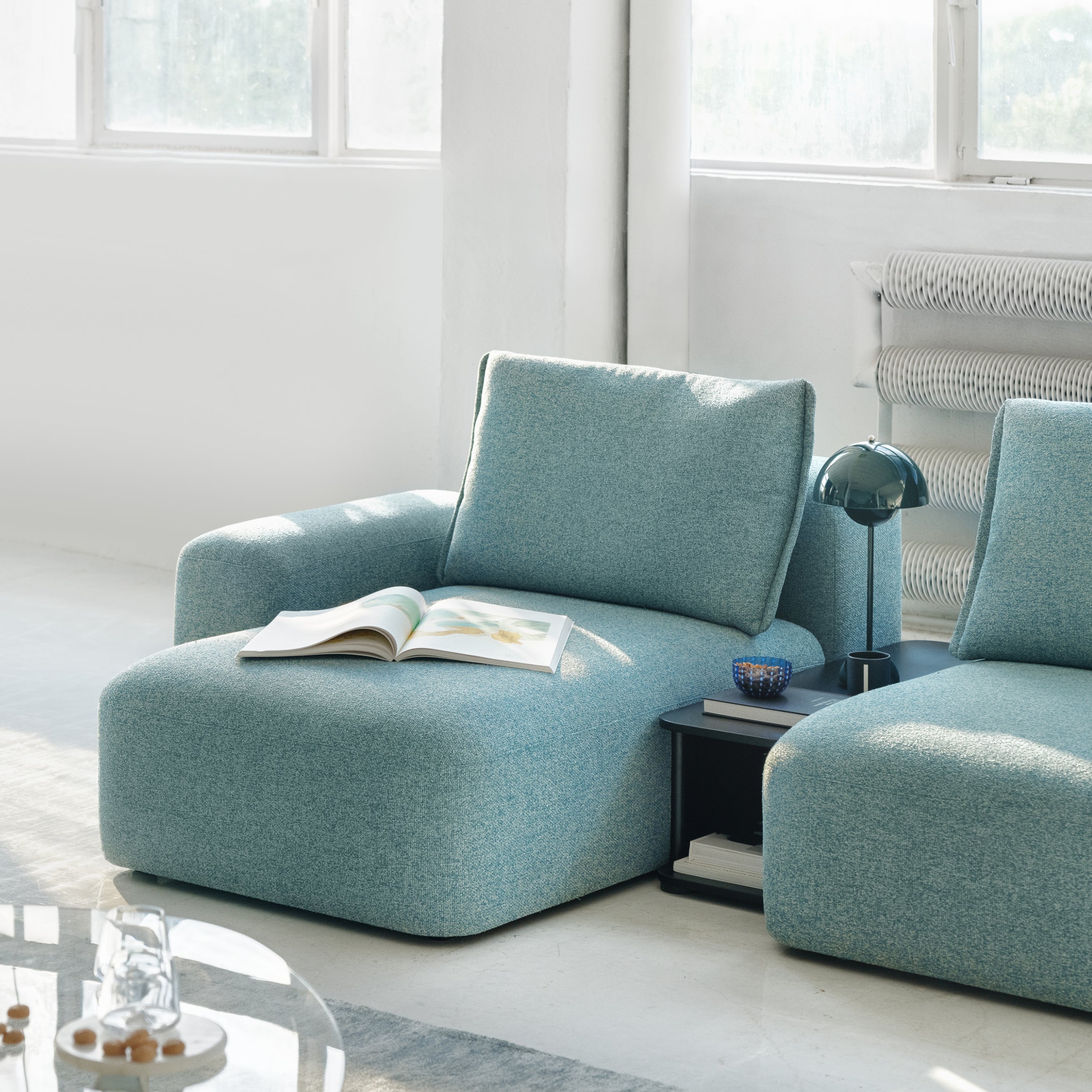 Modularna garnitura Dune, Materijal: Mogućnost izbora