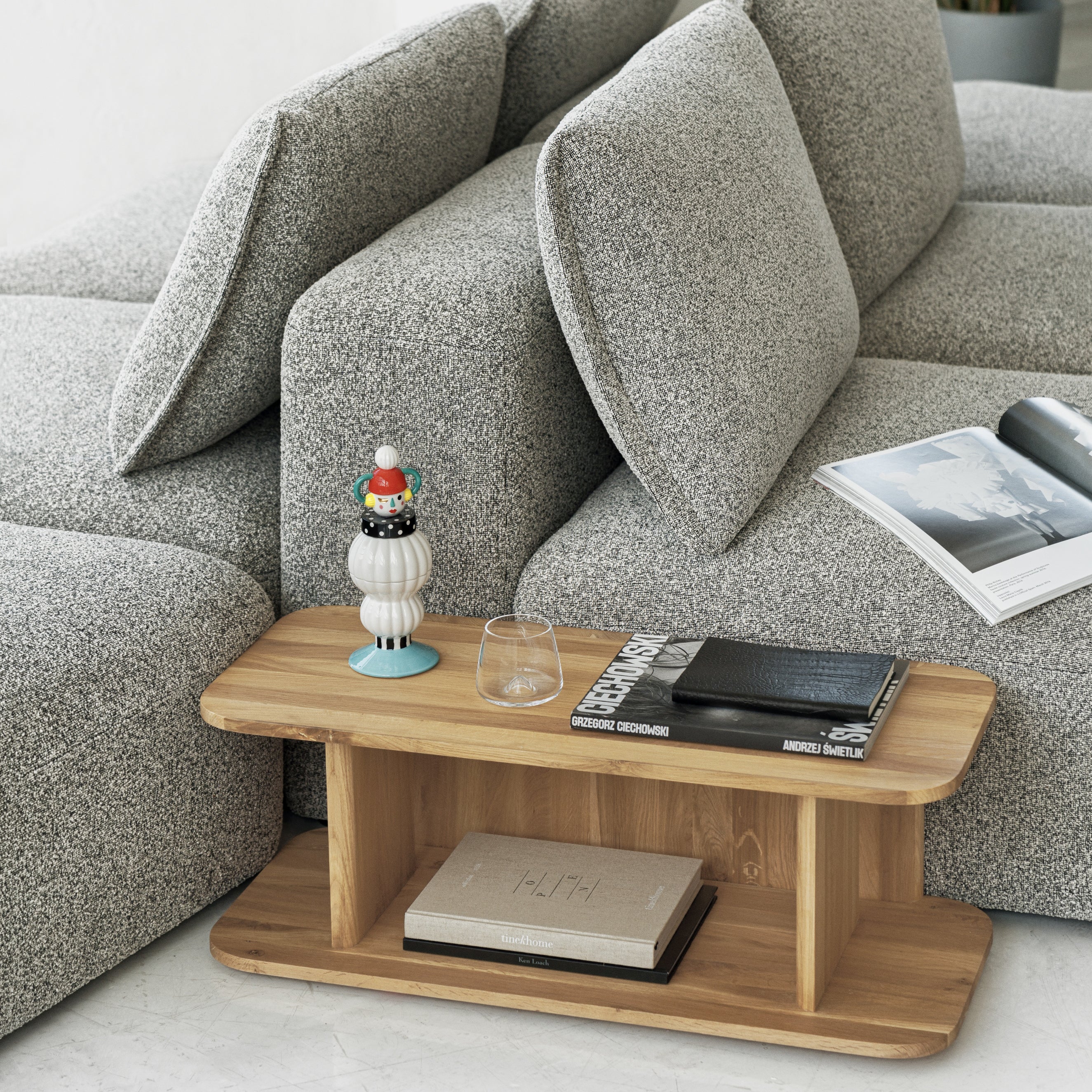 Modularna garnitura Dune, Materijal: Mogućnost izbora