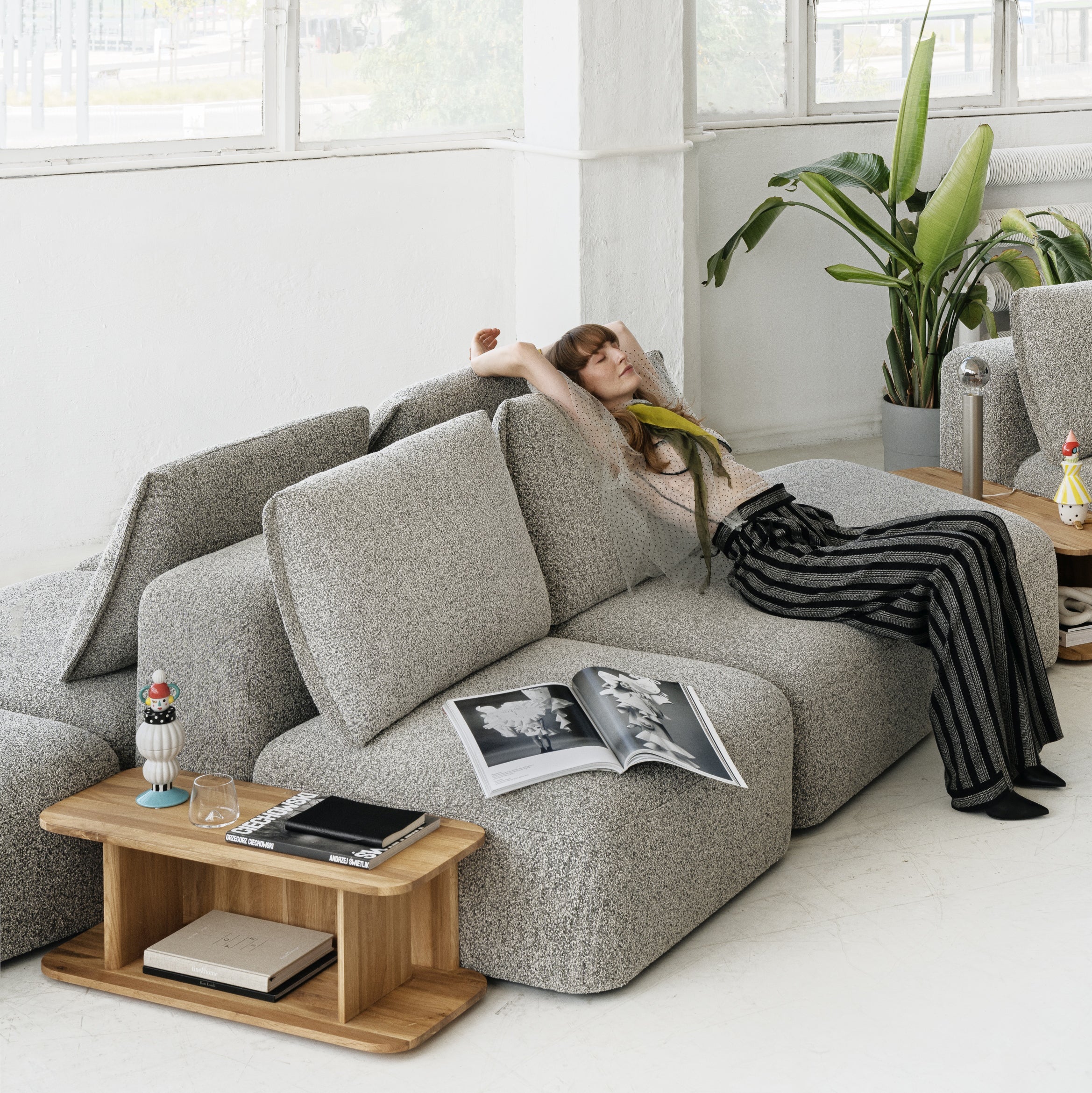 Modularna garnitura Dune, Materijal: Mogućnost izbora