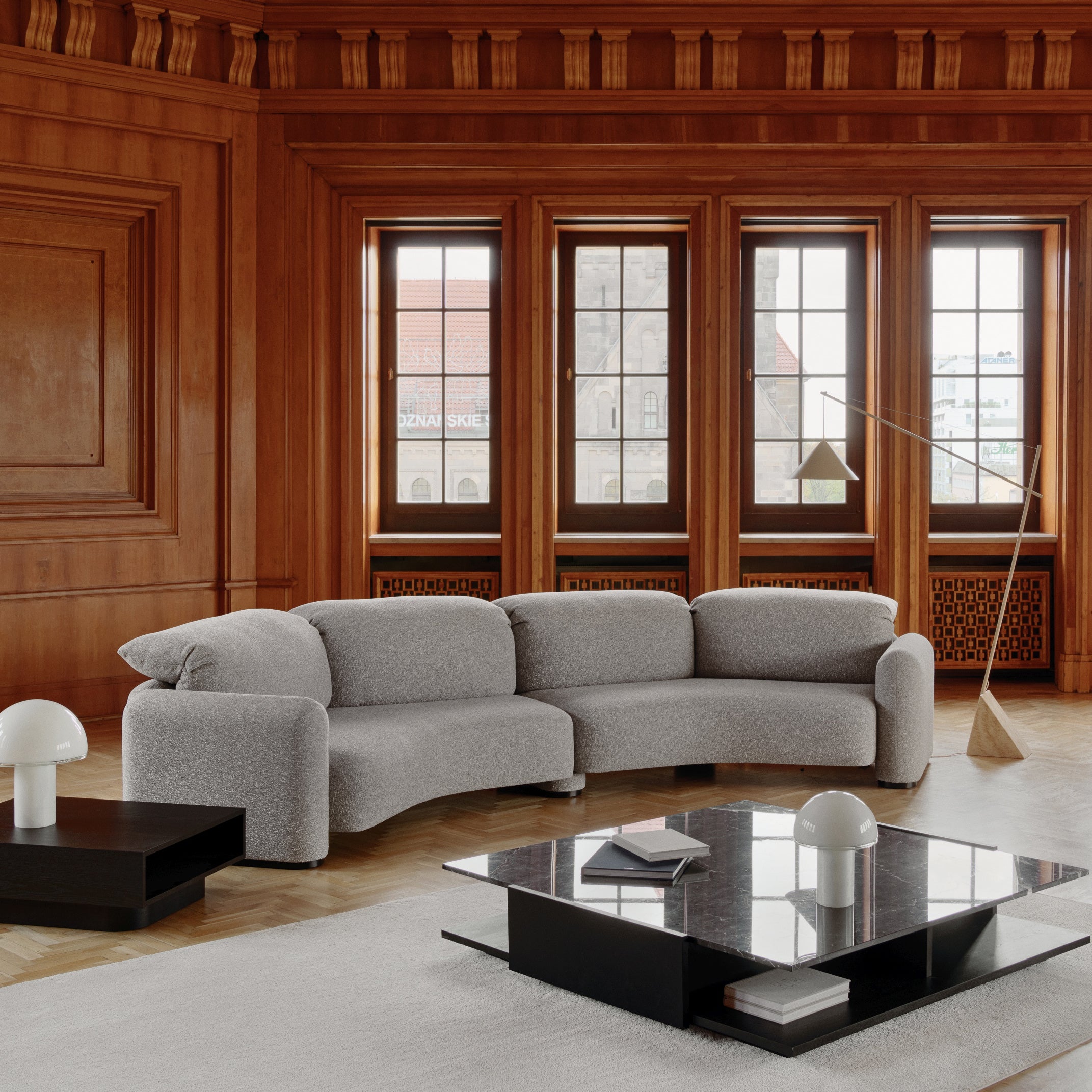 Modularna garnitura La Roche, Materijal: Mogućnost izbora