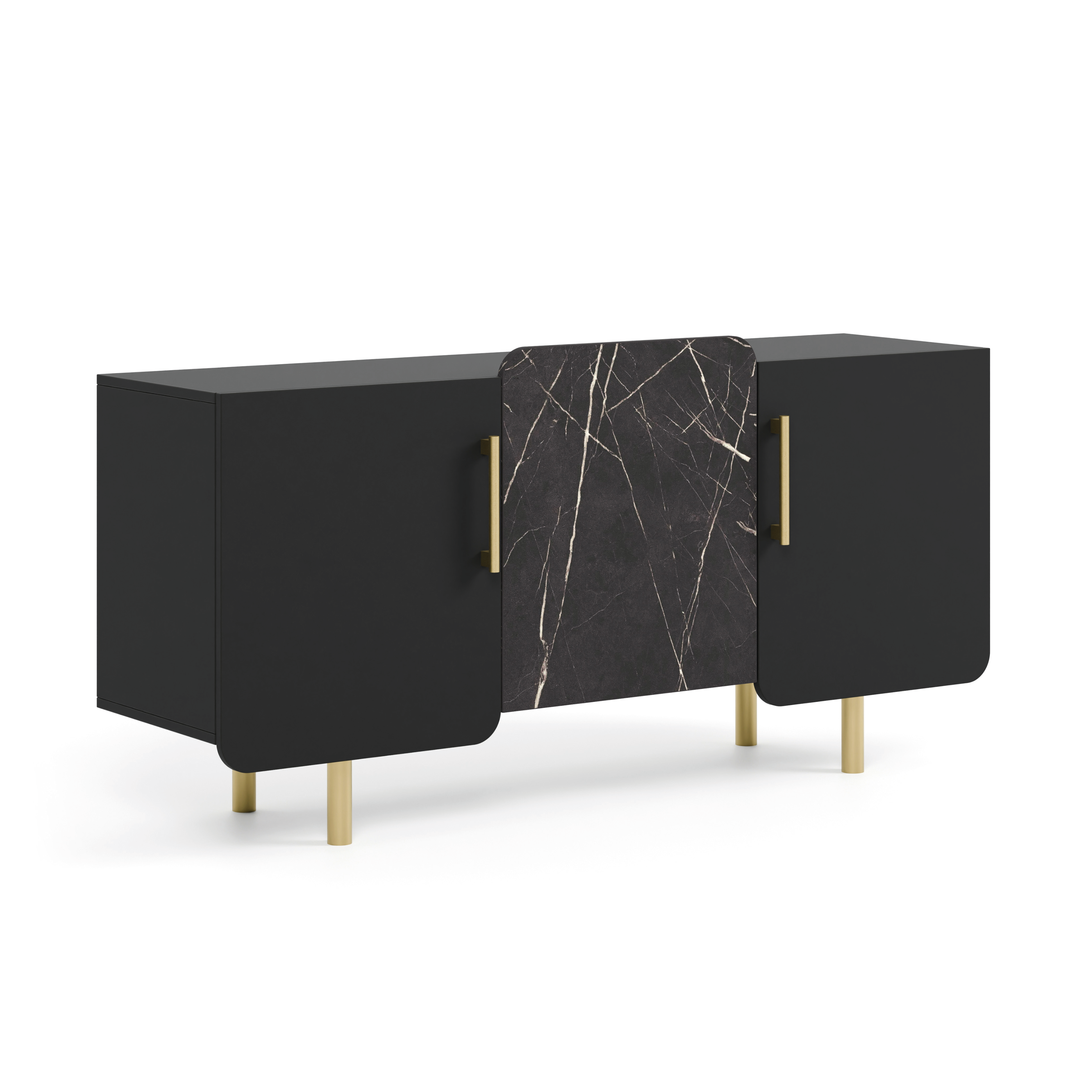 Komoda Livio 165x42cm, Materijal: Laminirana ploča