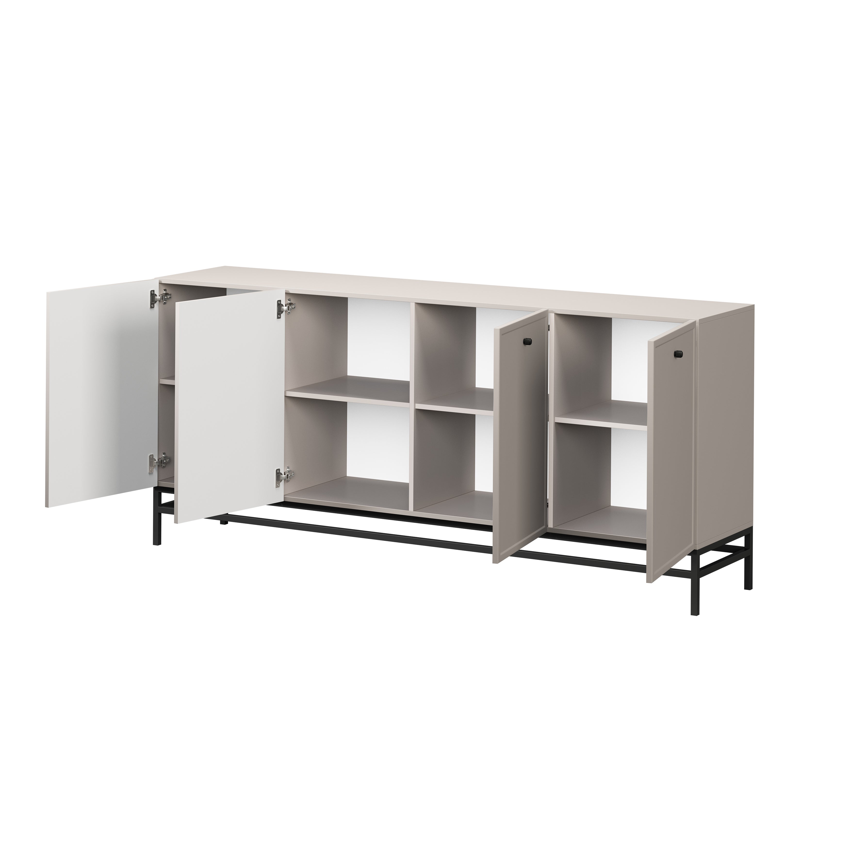 Komoda Lorini 200cm, Materijal: MDF