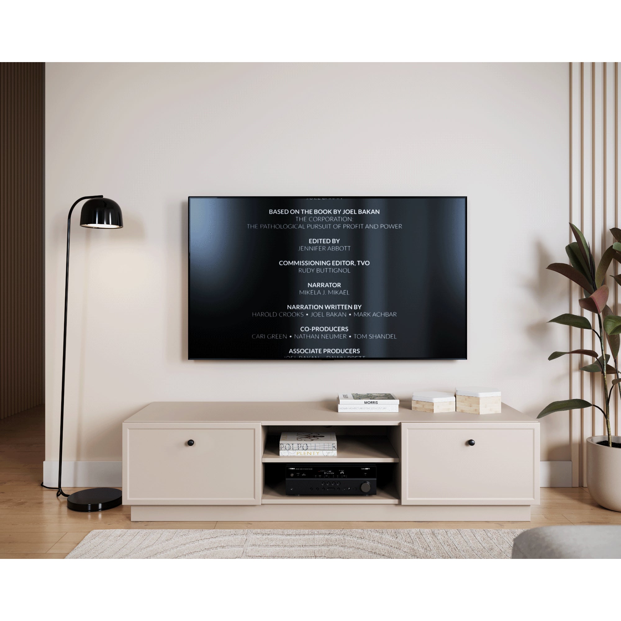 TV Komoda Lorini 150cm, Materijal: MDF