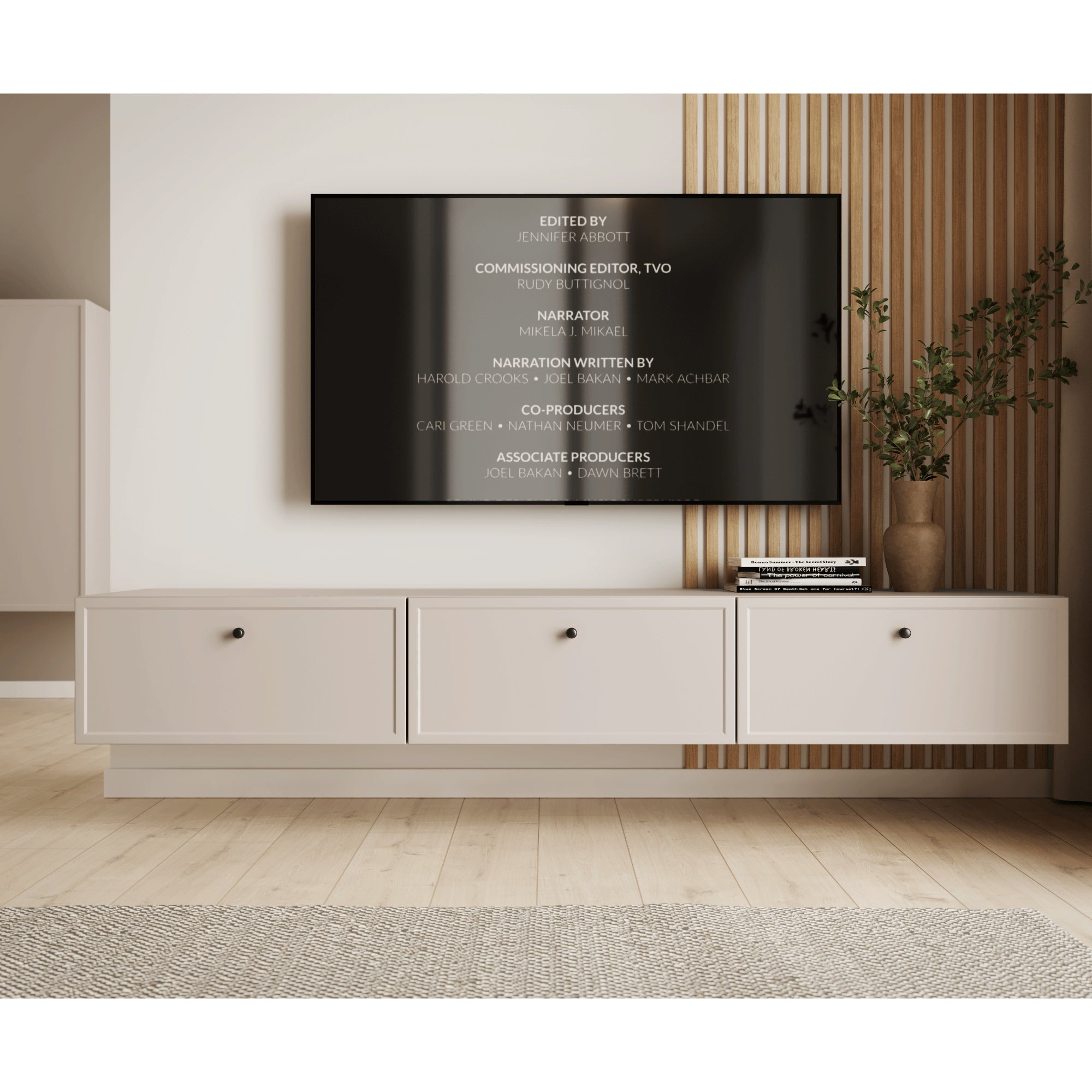 TV Komoda Lorini 200cm, Materijal: MDF