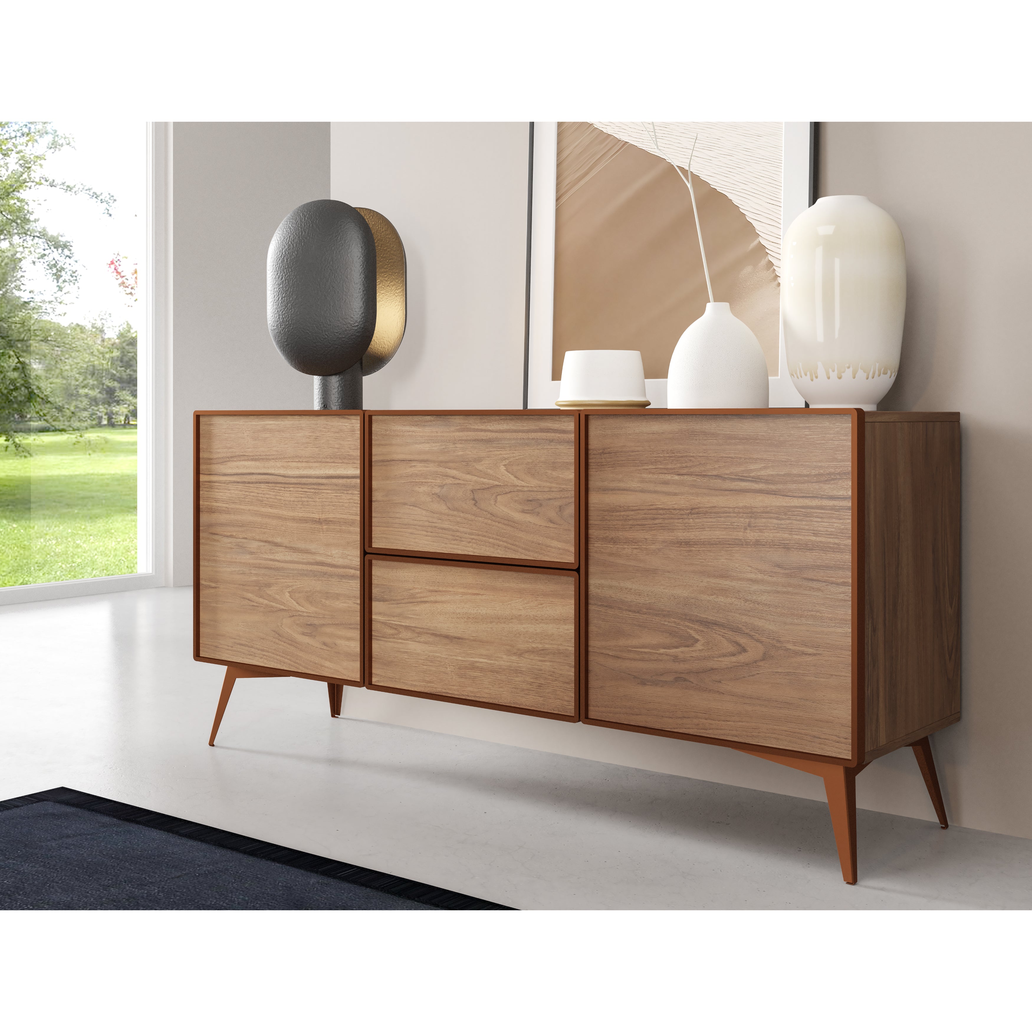 Komoda Mavero 164.5x42cm, Materijal: Mogućnost odabira