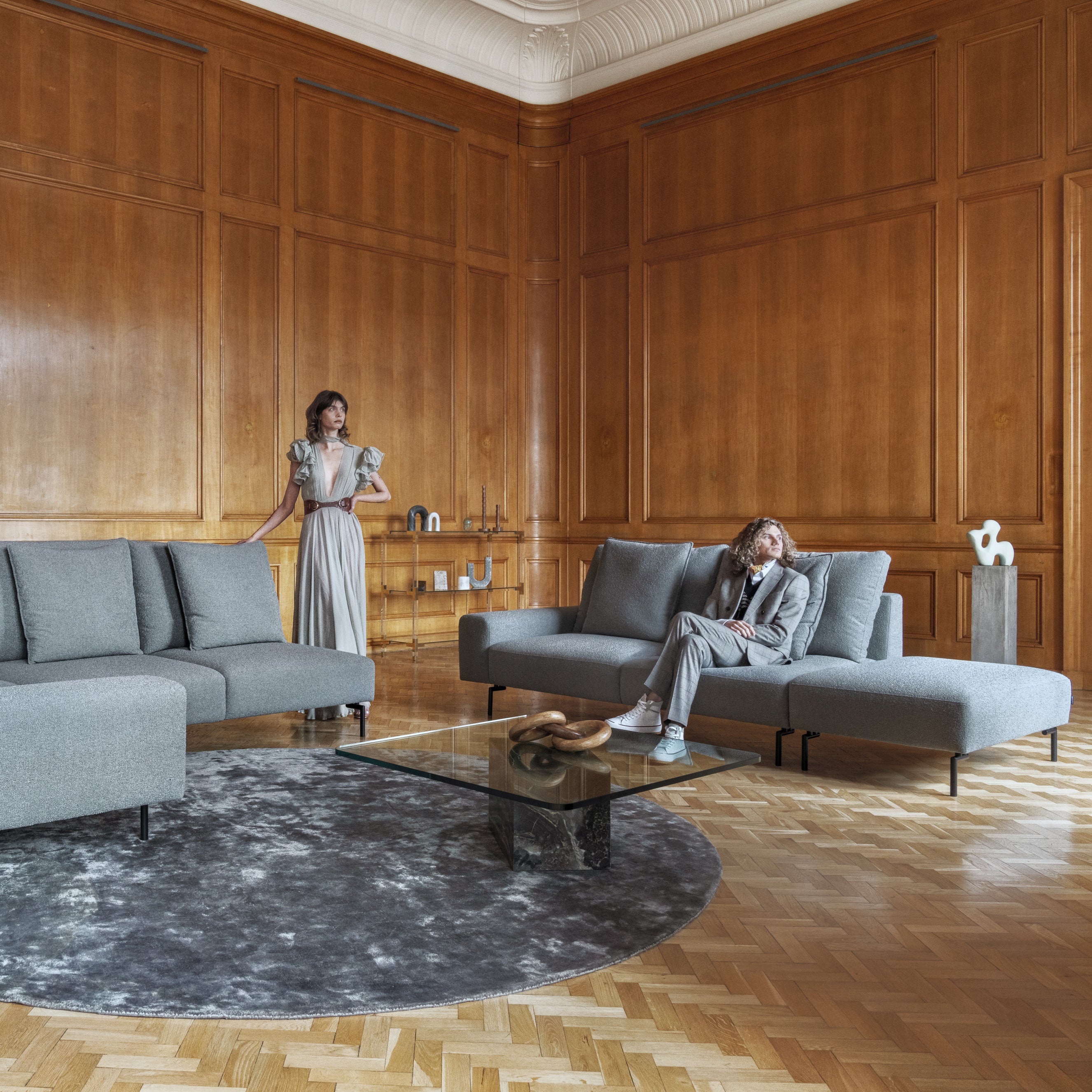 Modularna garnitura Miami, Materijal: Mogućnost izbora