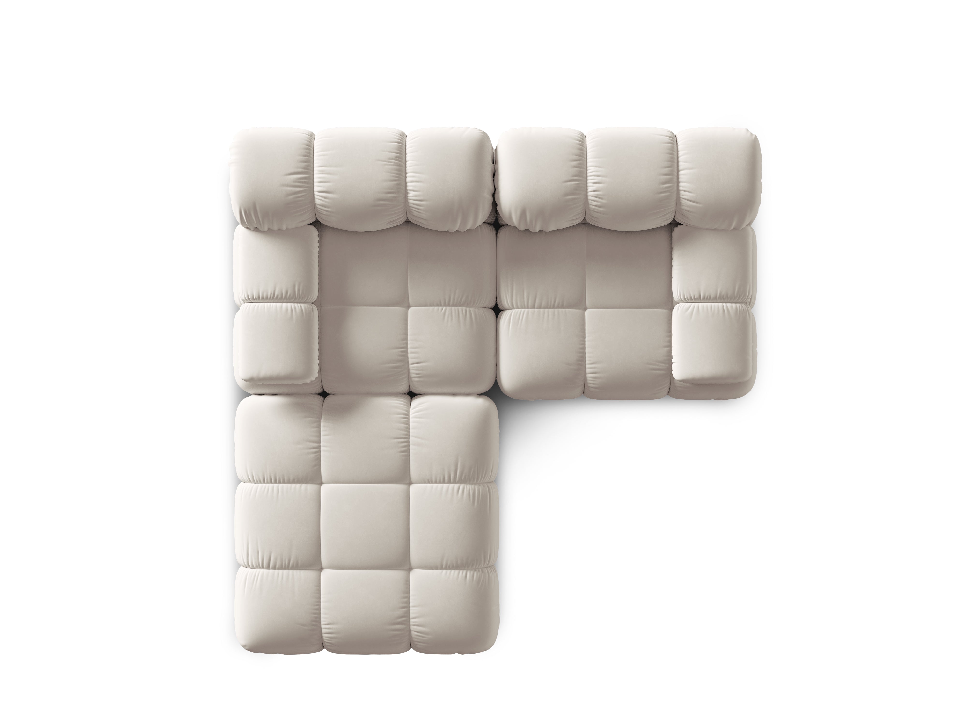 Modularna sofa Bellis 188x188cm, Materijal: Baršun