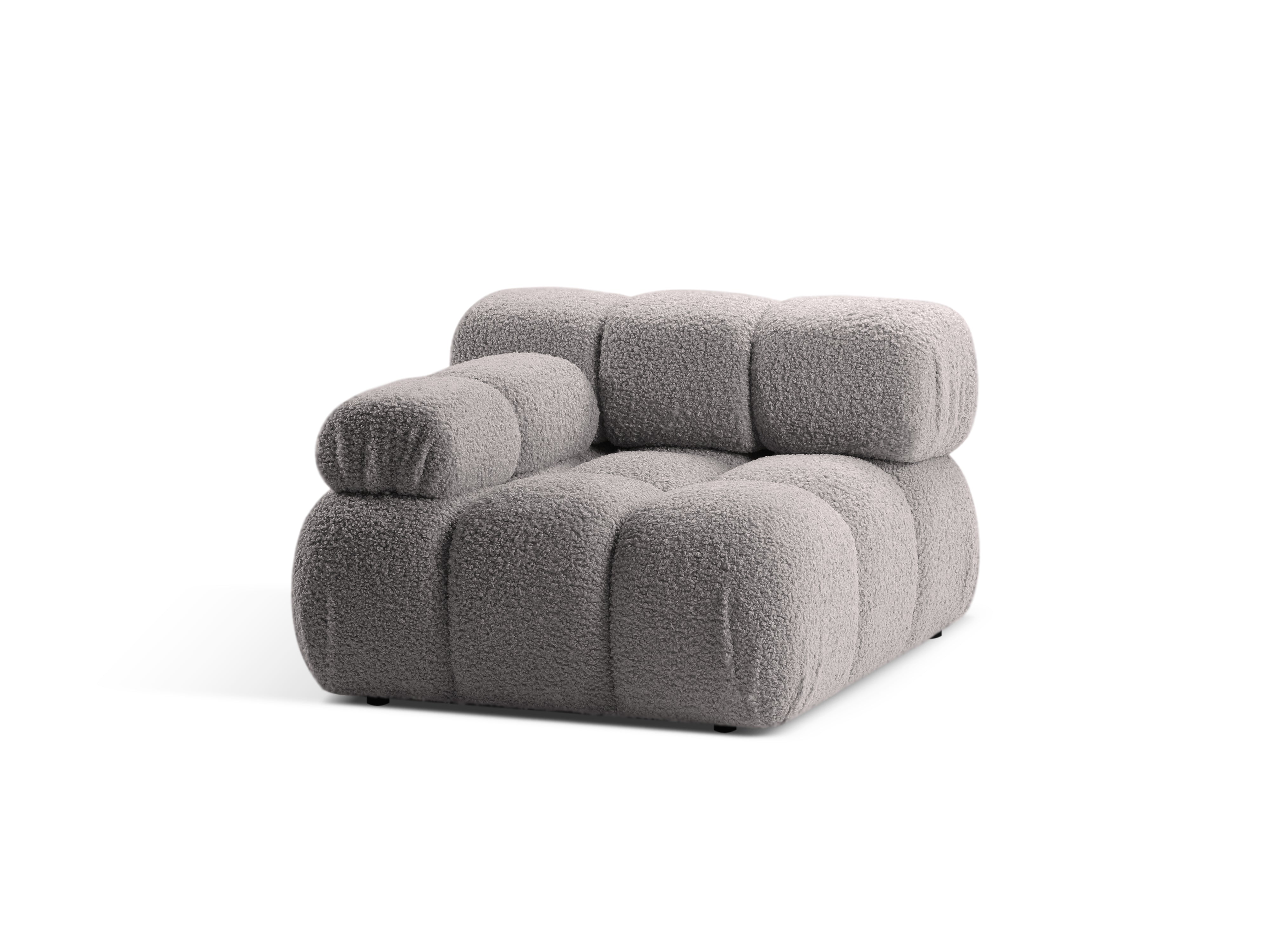 Bellis Modul S Rukonaslonom 94x94cm, Materijal: Boucle