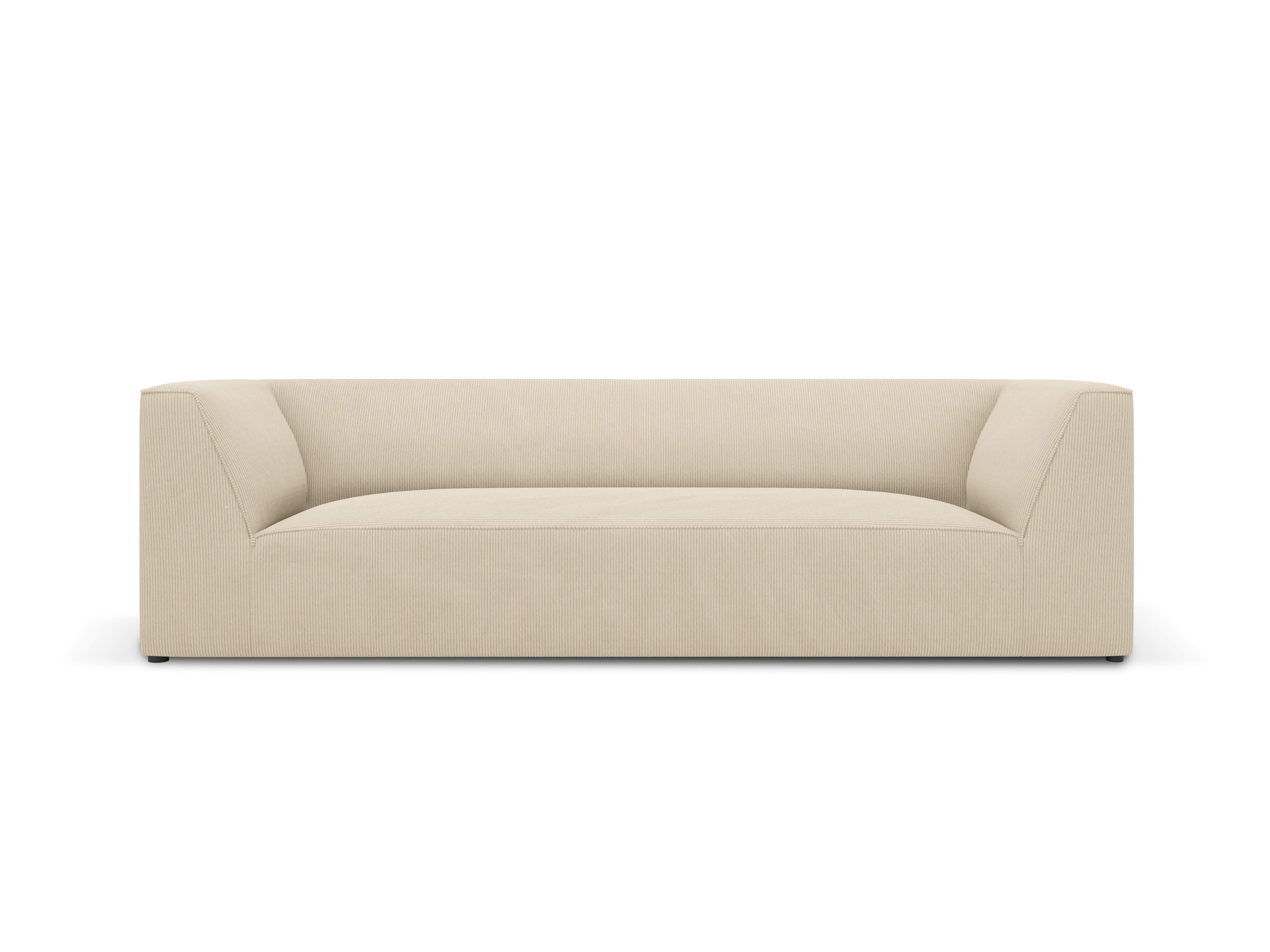 Sofa Ruby, 3 sjedala, 232x92cm, Materijal: Rebrasta tkanina