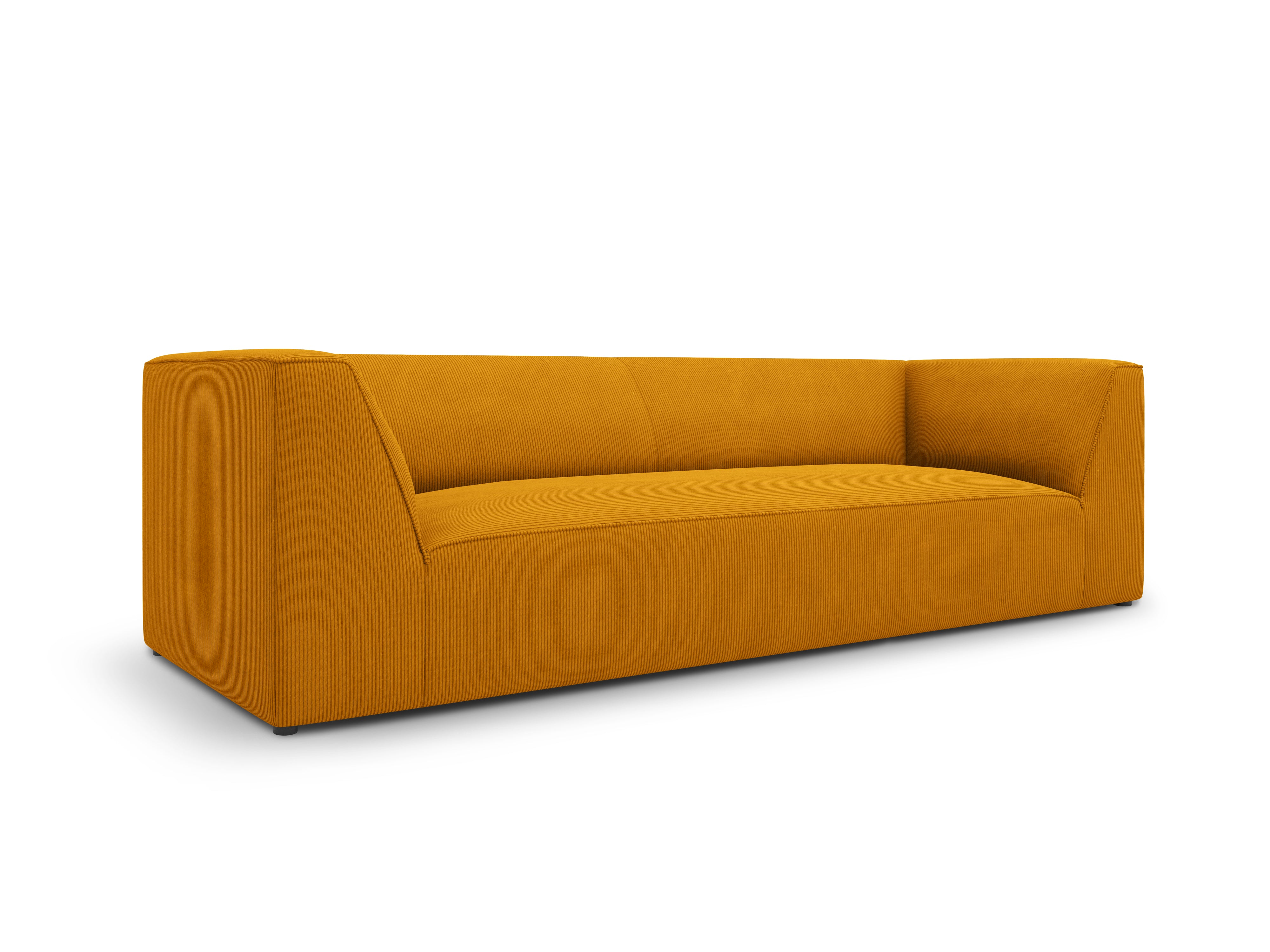 Sofa Ruby, 3 sjedala, 232x92cm, Materijal: Rebrasta tkanina