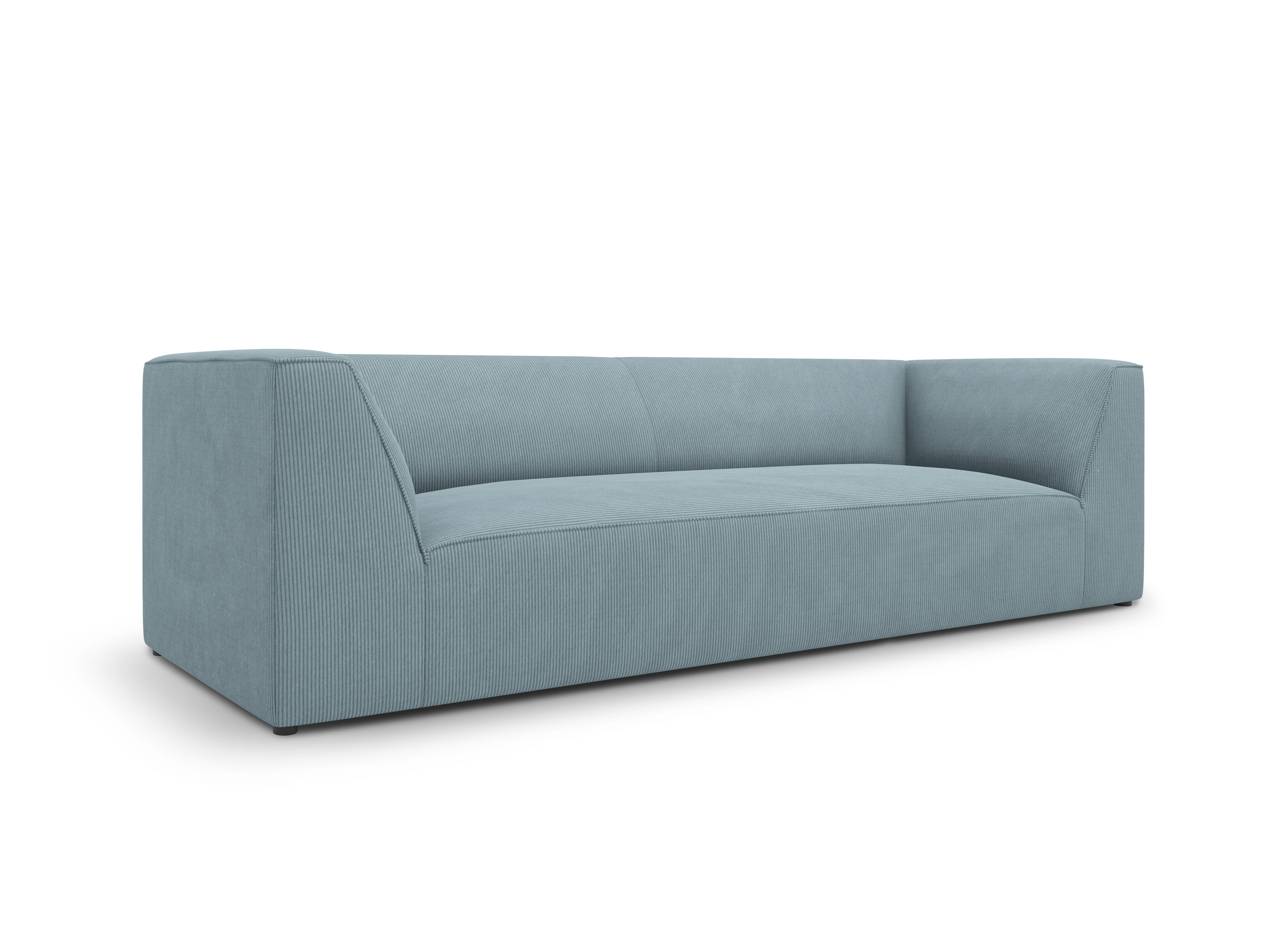 Sofa Ruby, 3 sjedala, 232x92cm, Materijal: Rebrasta tkanina