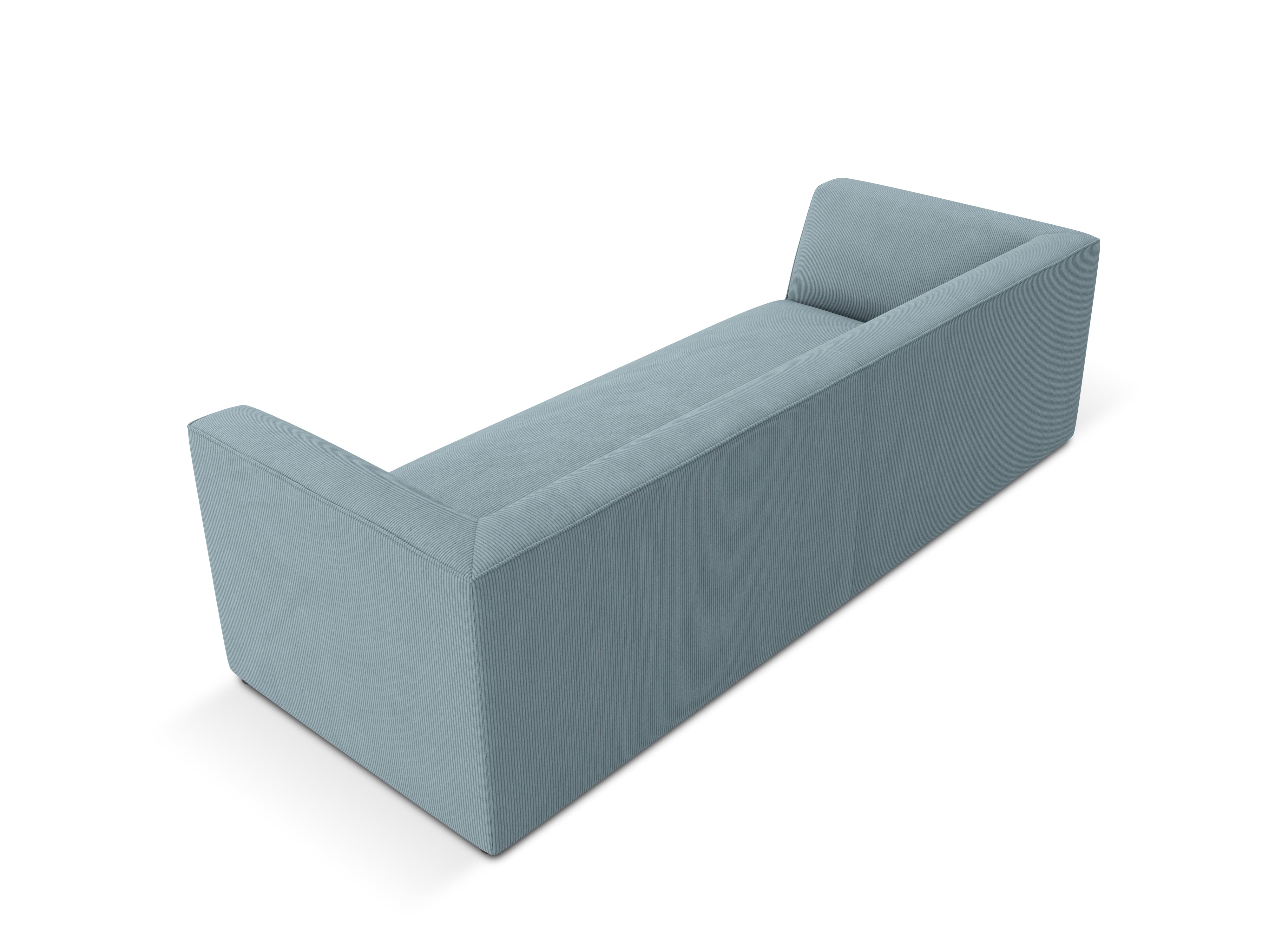 Sofa Ruby, 3 sjedala, 232x92cm, Materijal: Rebrasta tkanina