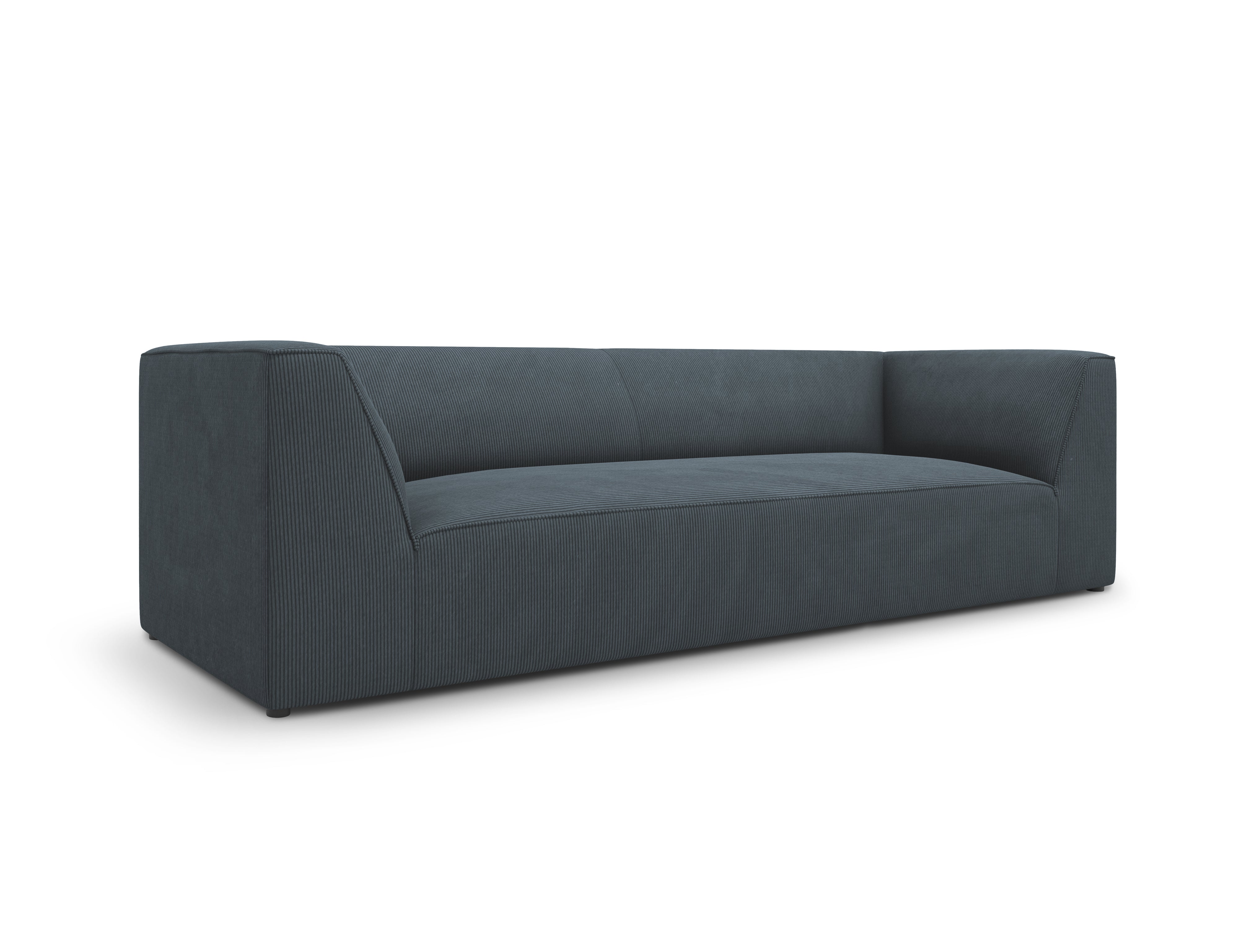 Sofa Ruby, 3 sjedala, 232x92cm, Materijal: Rebrasta tkanina