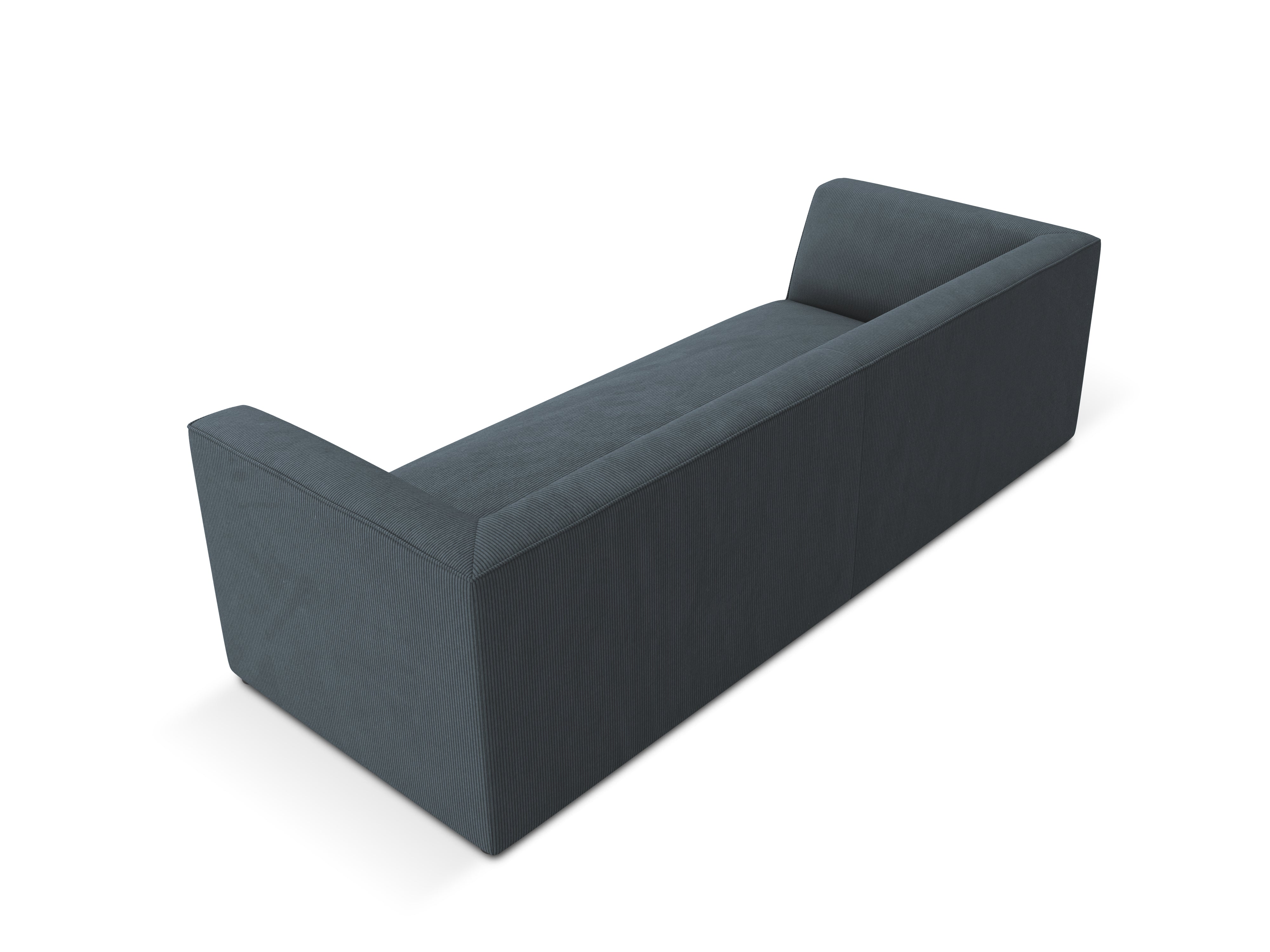 Sofa Ruby, 3 sjedala, 232x92cm, Materijal: Rebrasta tkanina