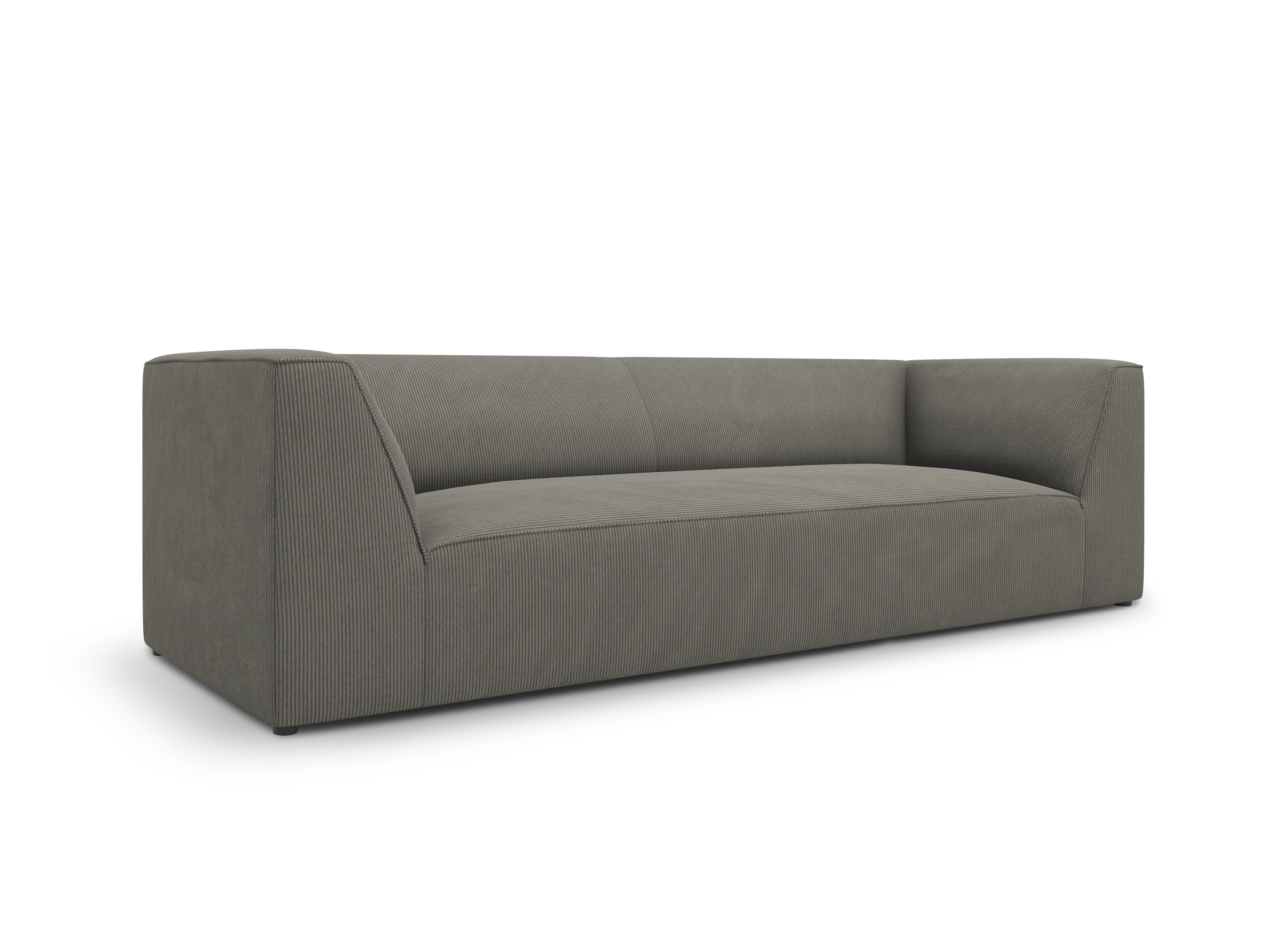 Sofa Ruby, 3 sjedala, 232x92cm, Materijal: Rebrasta tkanina