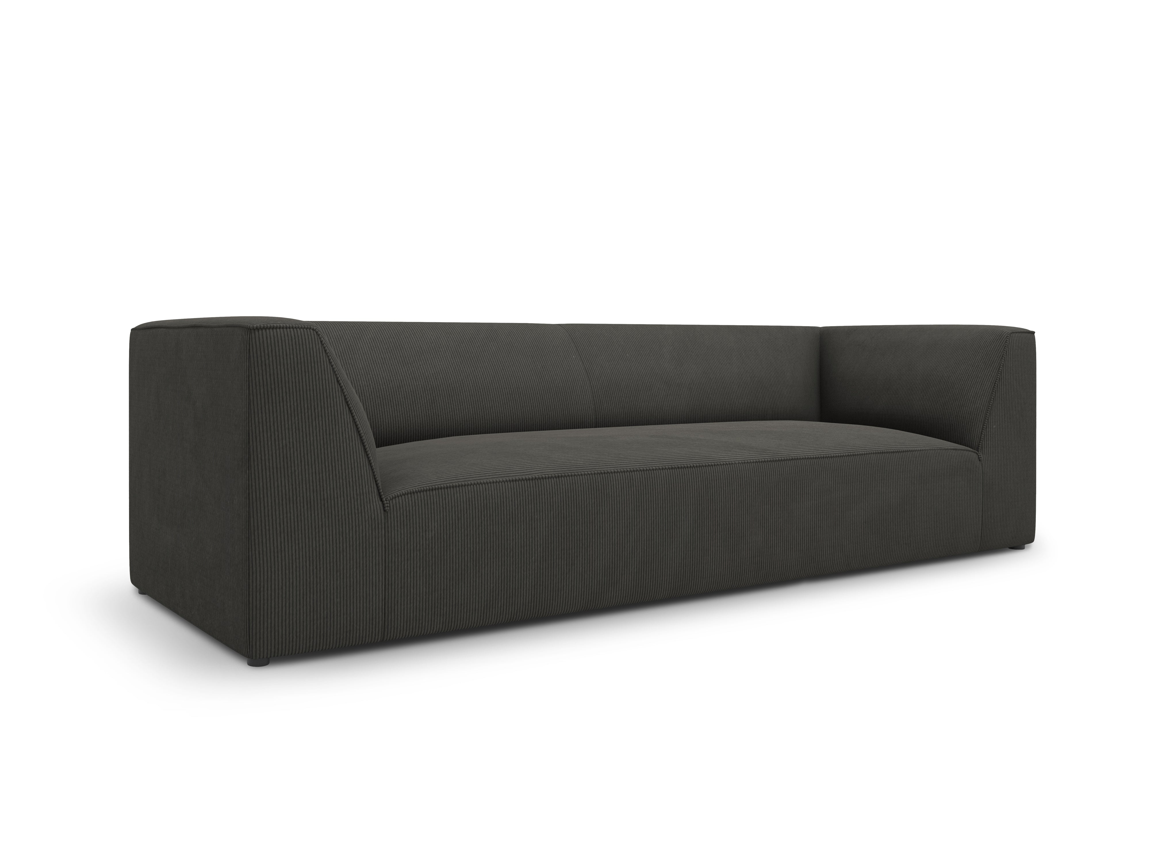 Sofa Ruby, 3 sjedala, 232x92cm, Materijal: Rebrasta tkanina
