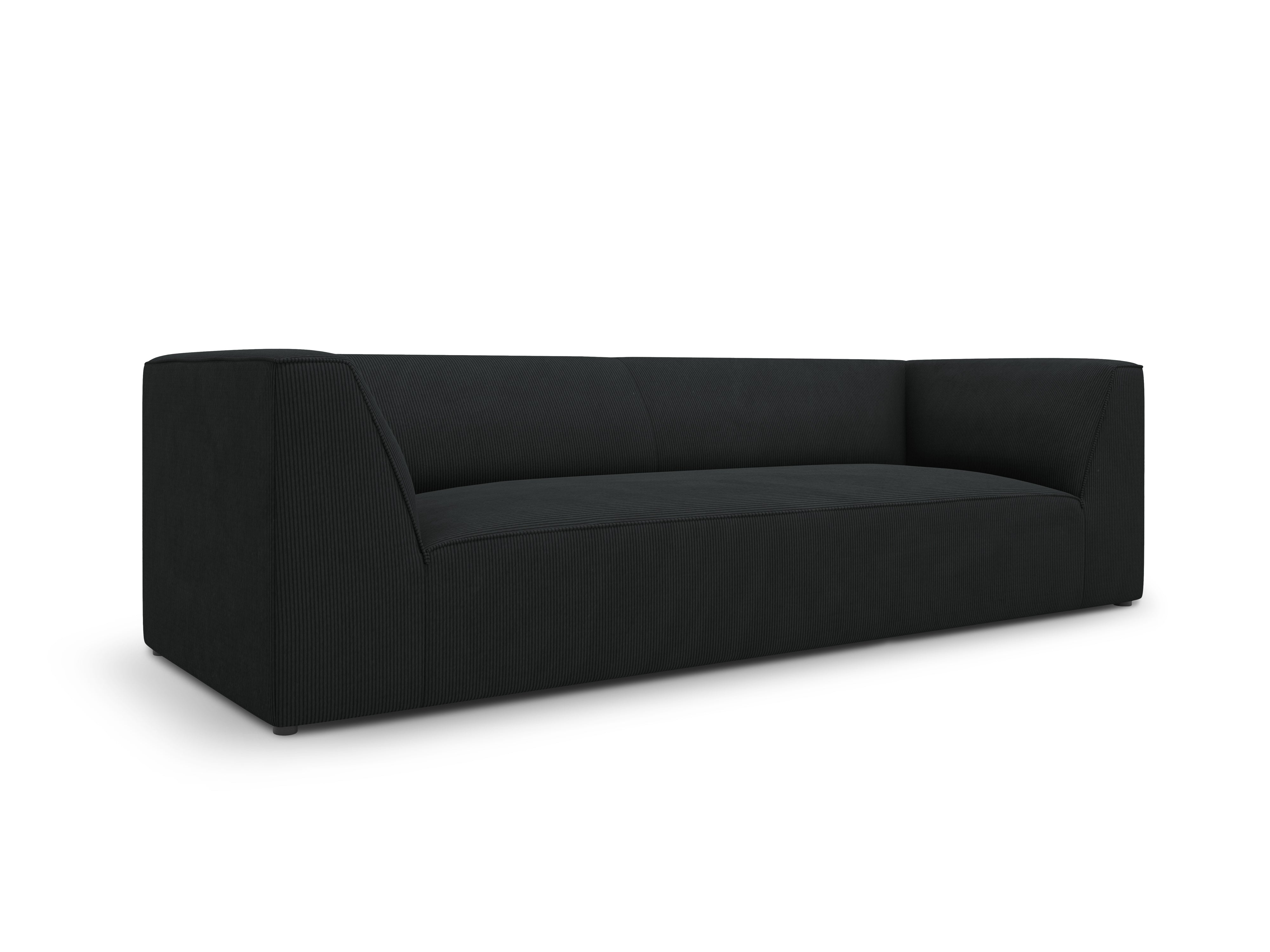 Sofa Ruby, 3 sjedala, 232x92cm, Materijal: Rebrasta tkanina