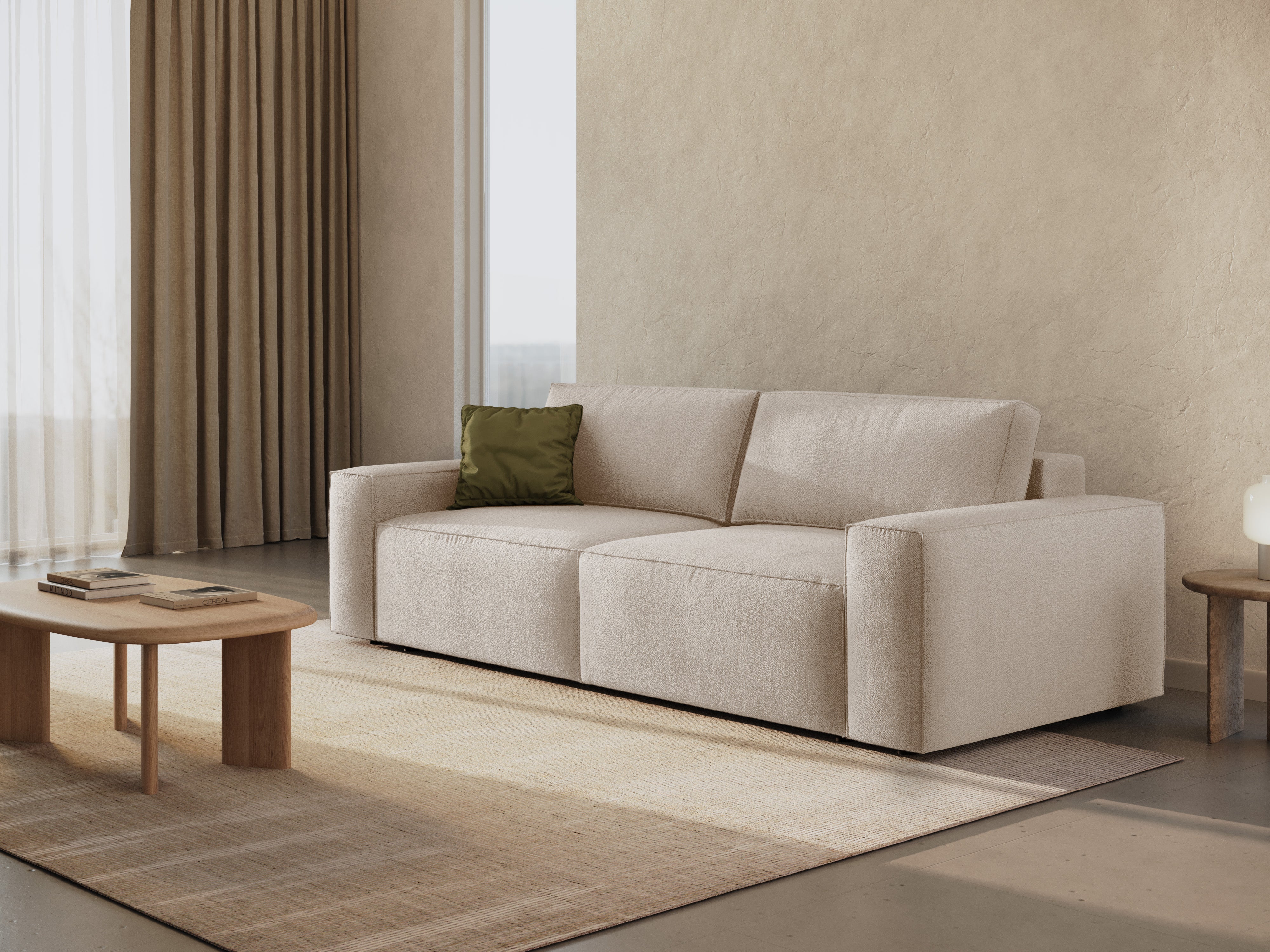 Jodie Sofa Na Razvlačenje 247x107cm, Materijal: Boucle