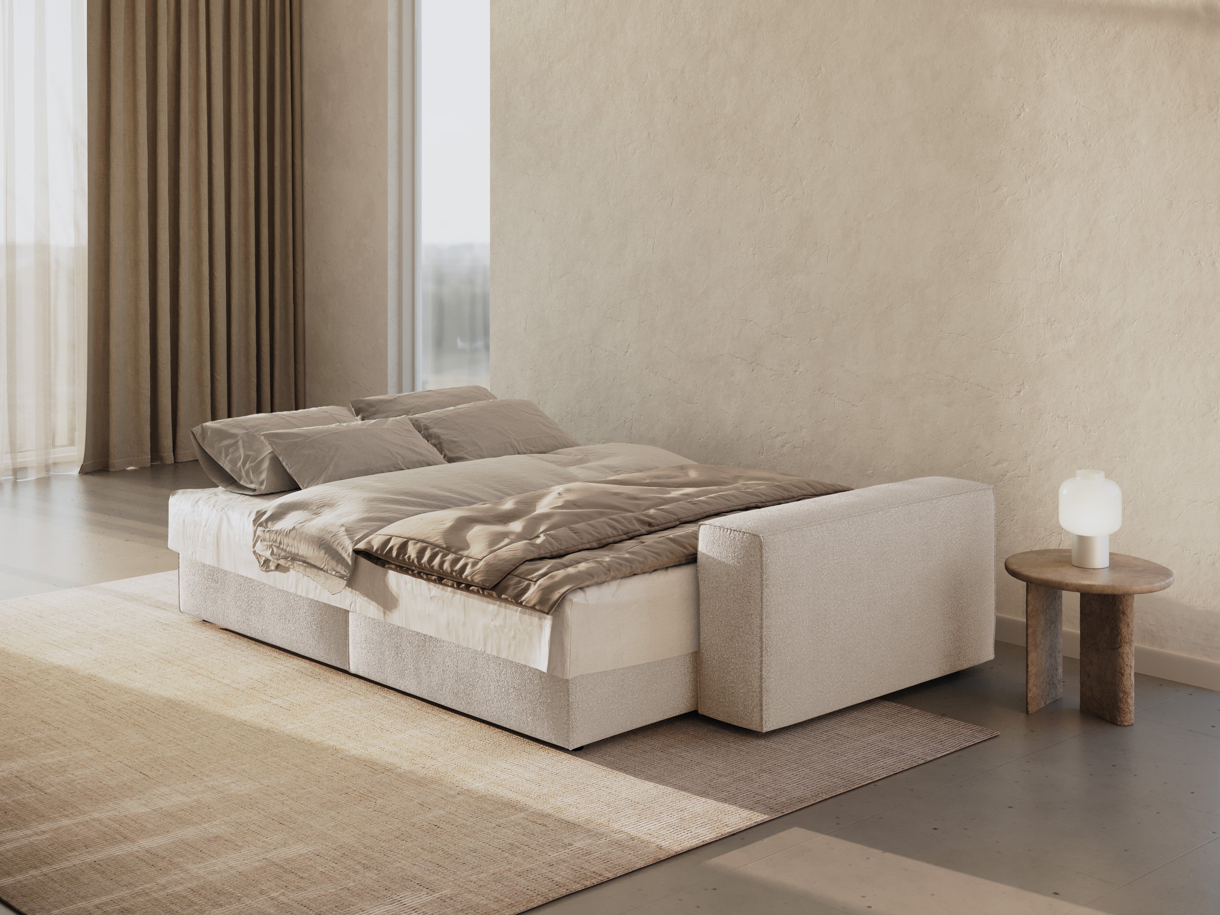 Jodie Sofa Na Razvlačenje 247x107cm, Materijal: Boucle