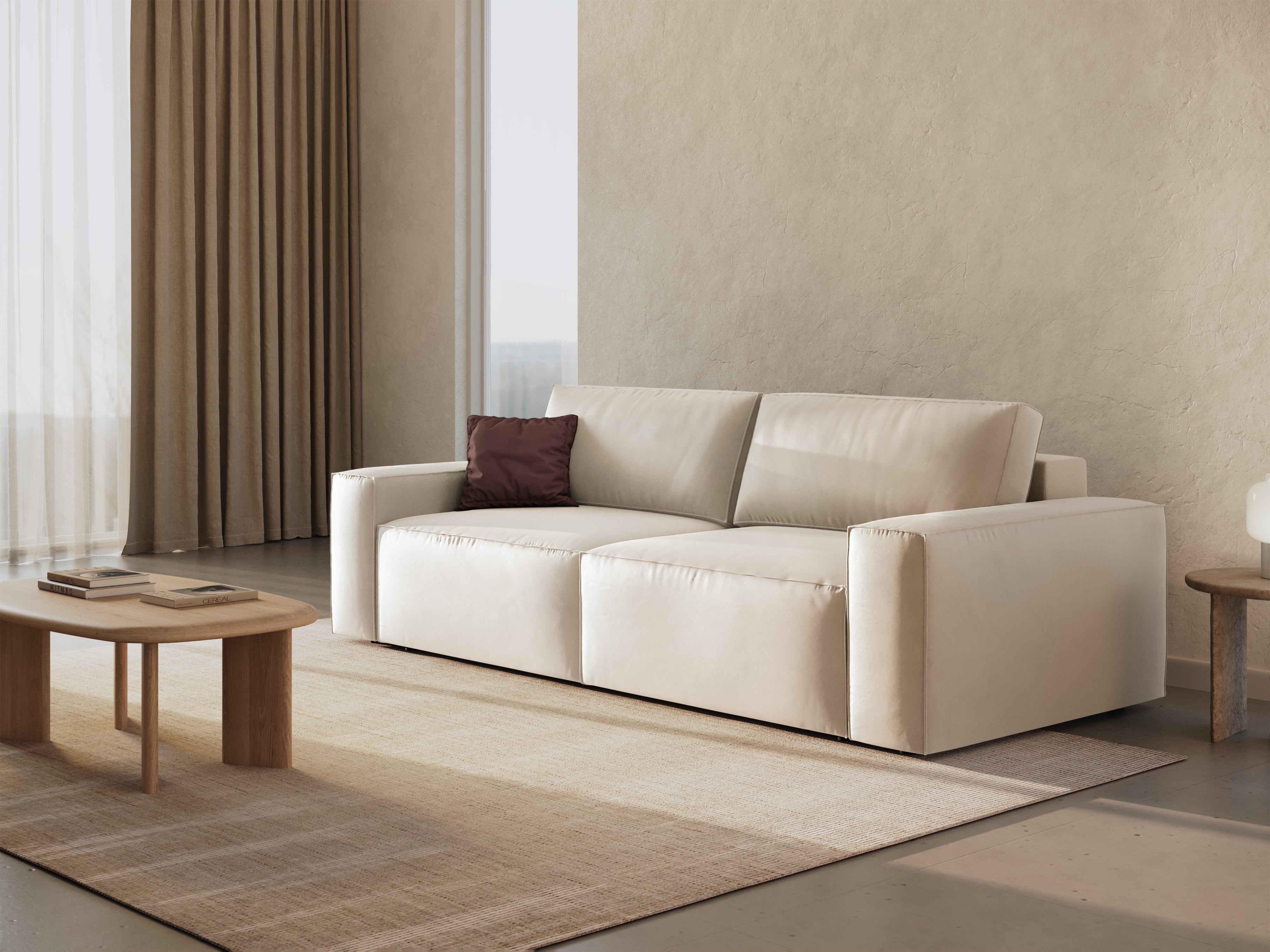 Jodie Sofa Na Razvlačenje 247x107cm, Materijal: Baršun