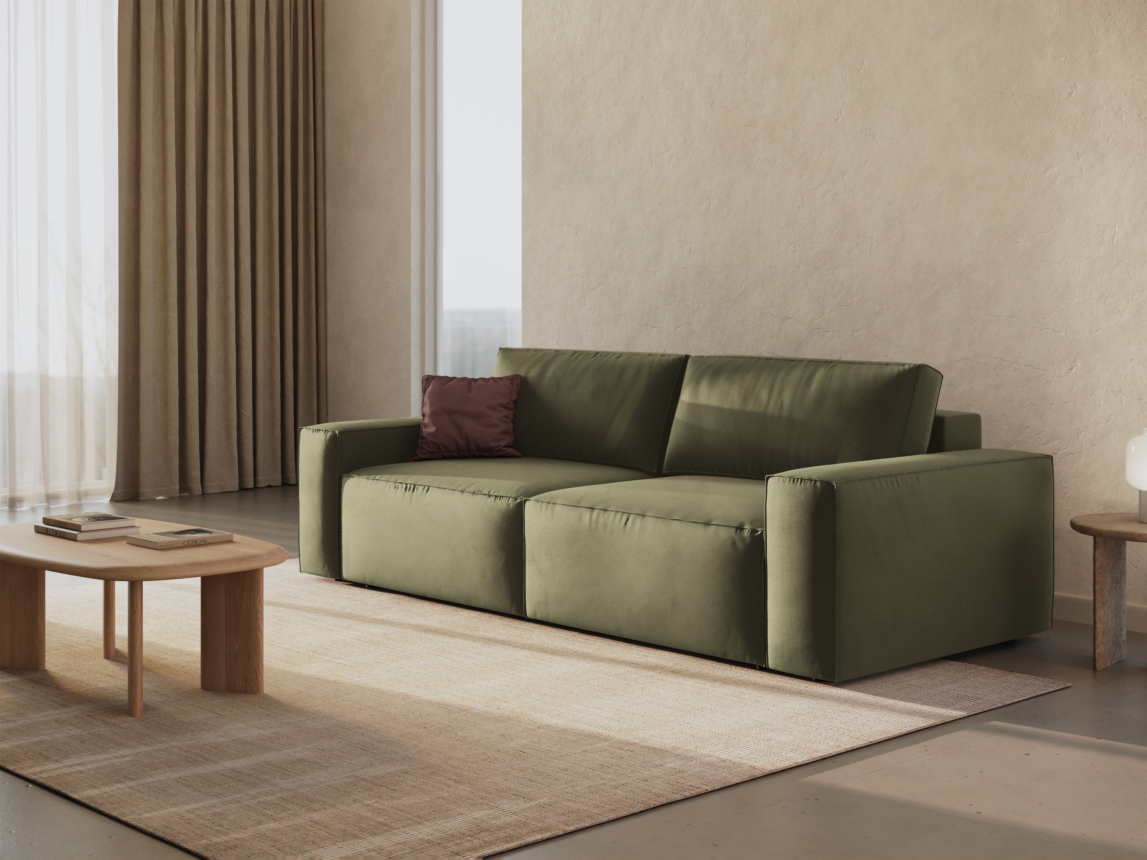Jodie Sofa Na Razvlačenje 247x107cm, Materijal: Baršun