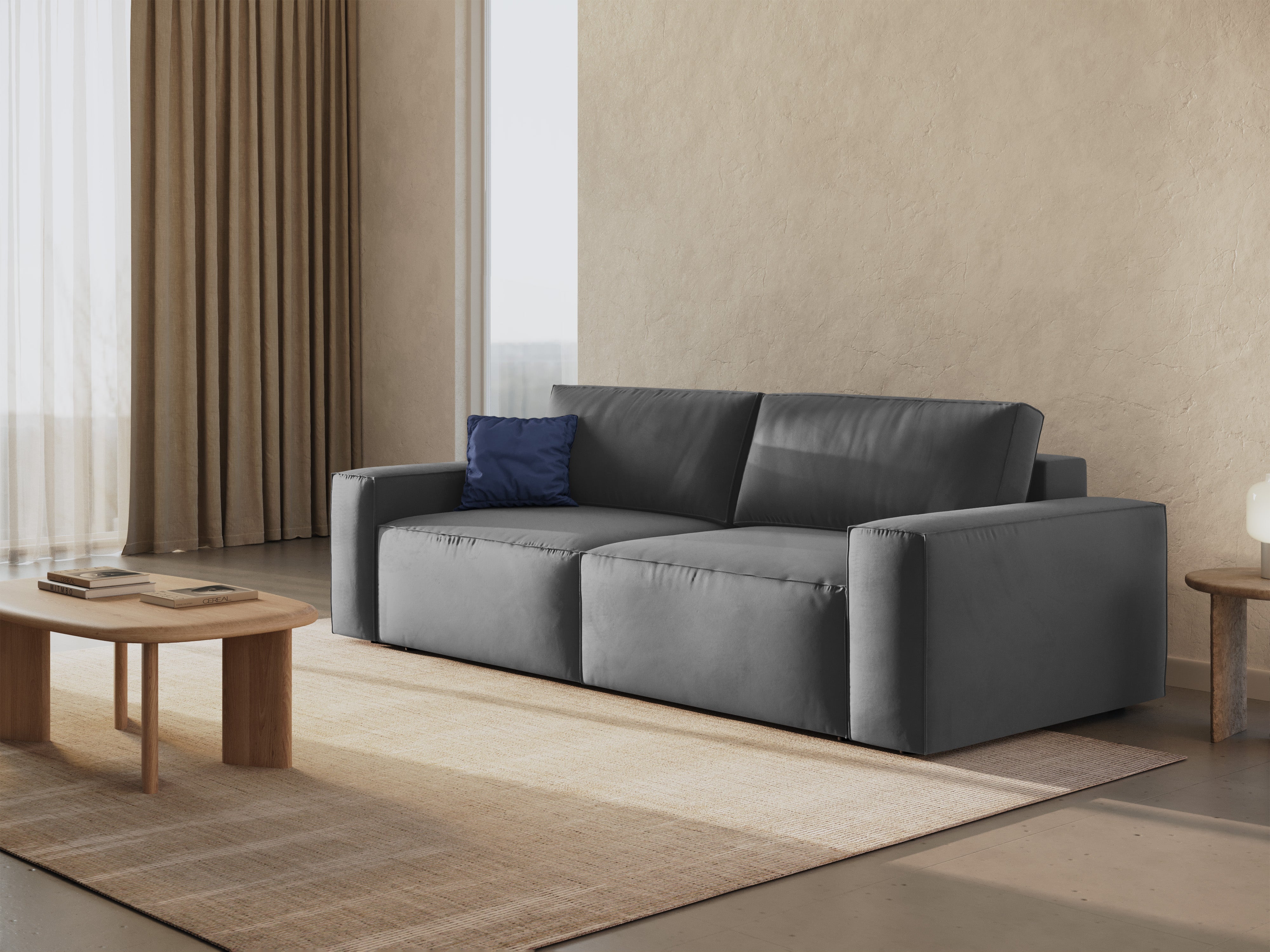 Jodie Sofa Na Razvlačenje 247x107cm, Materijal: Baršun