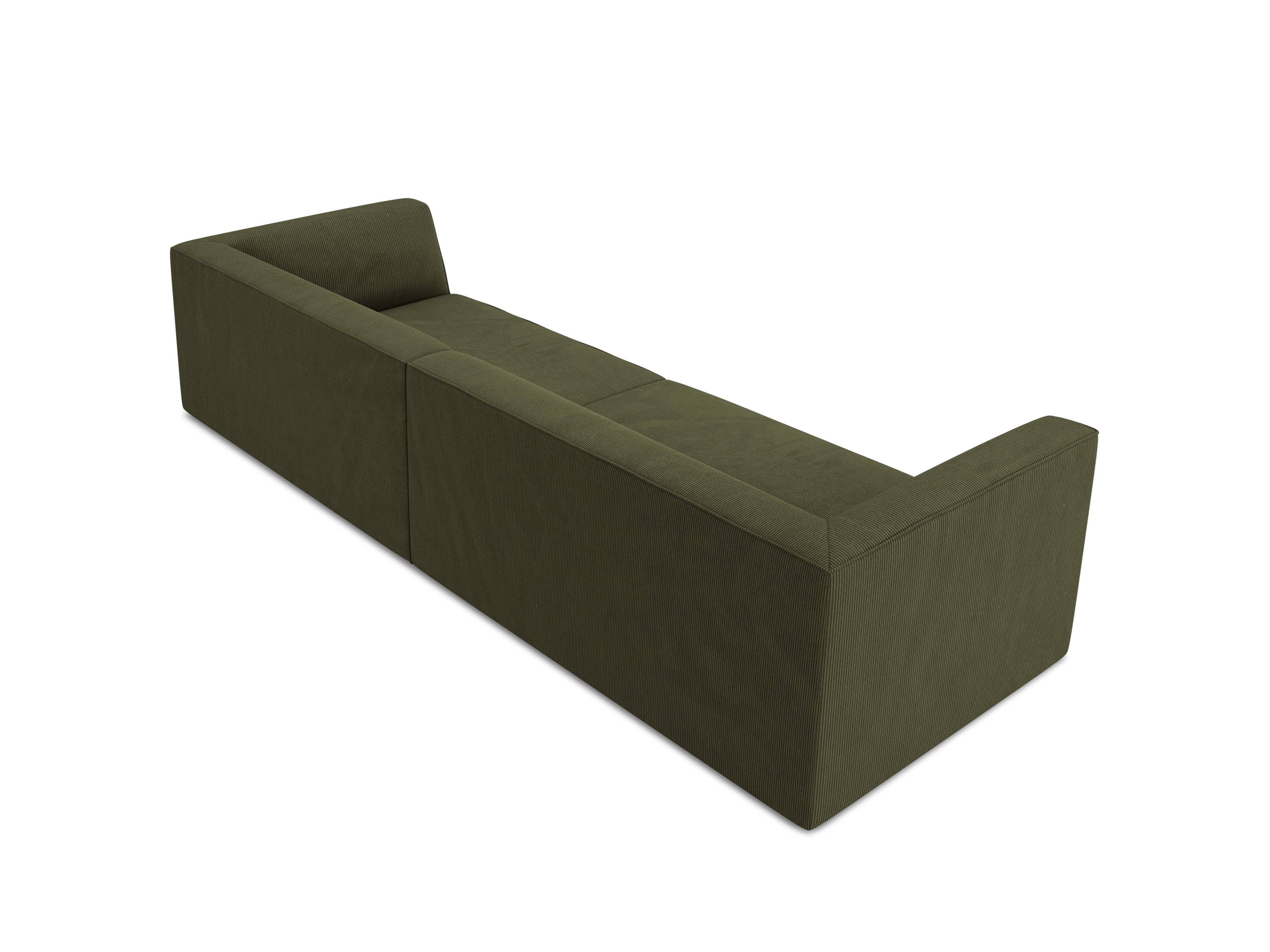 Sofa Ruby, 4 sjedala, 302x93cm, Materijal: Rebrasta tkanina