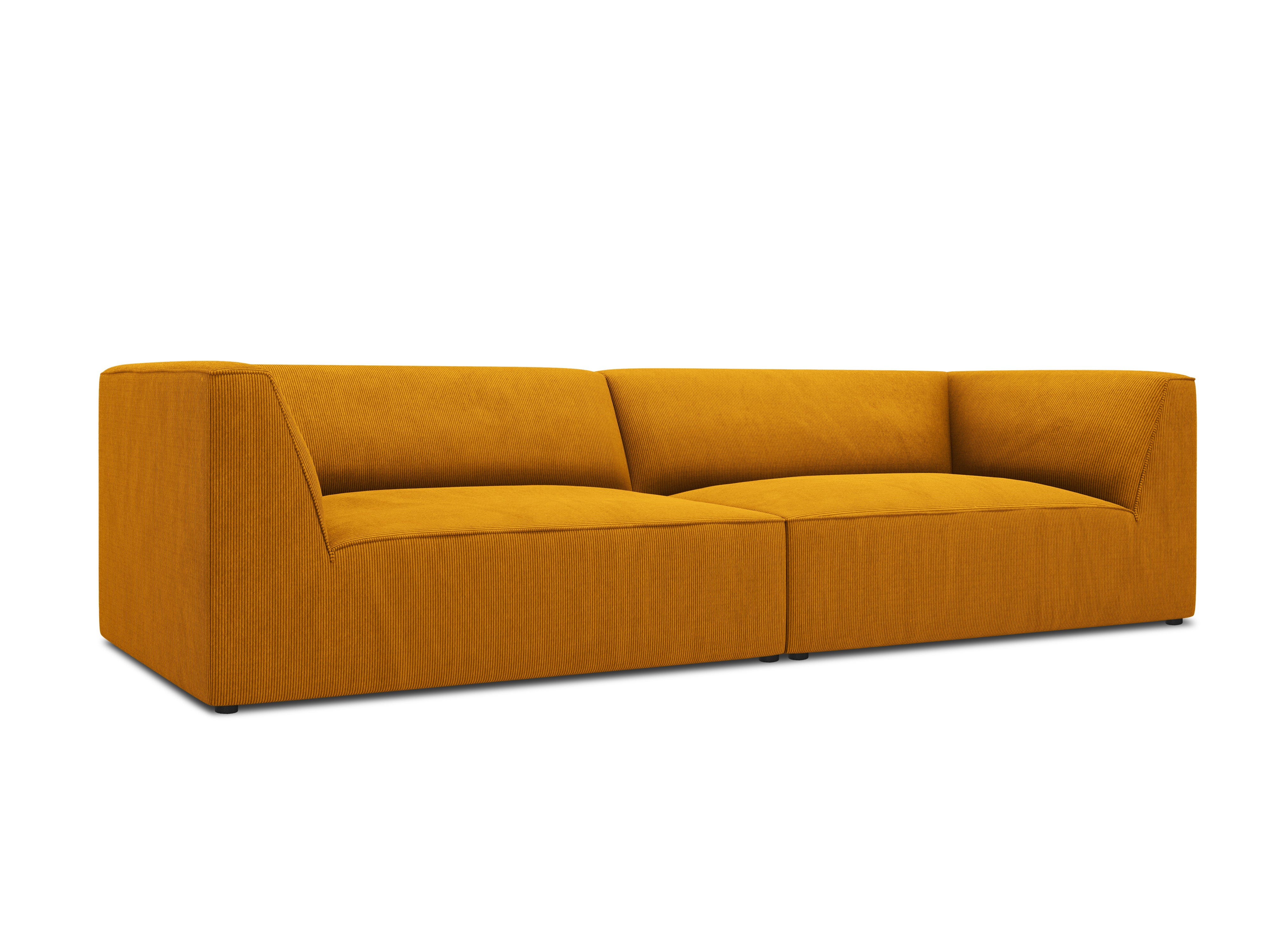 Sofa Ruby, 4 sjedala, 302x93cm, Materijal: Rebrasta tkanina