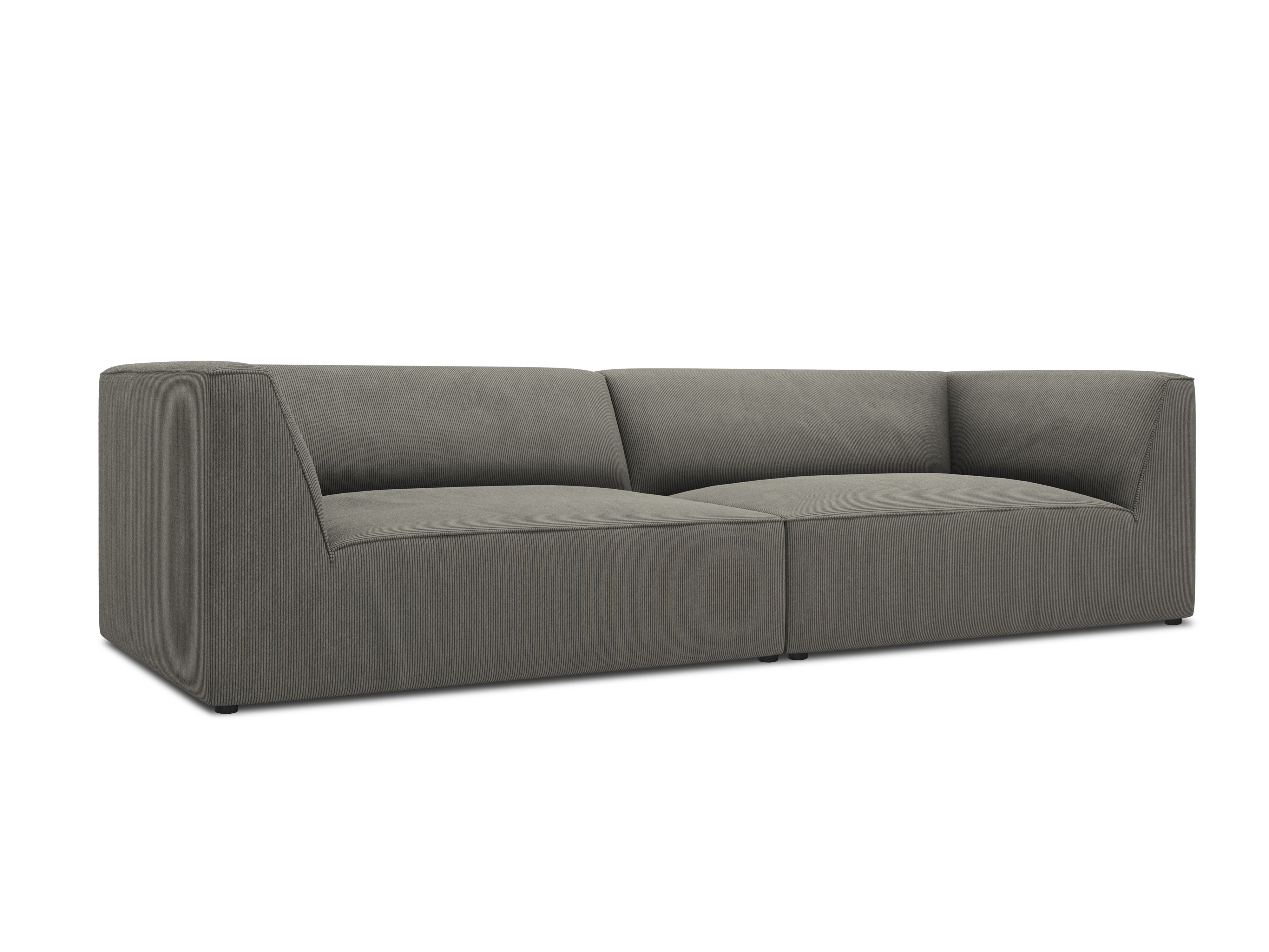 Sofa Ruby, 4 sjedala, 302x93cm, Materijal: Rebrasta tkanina