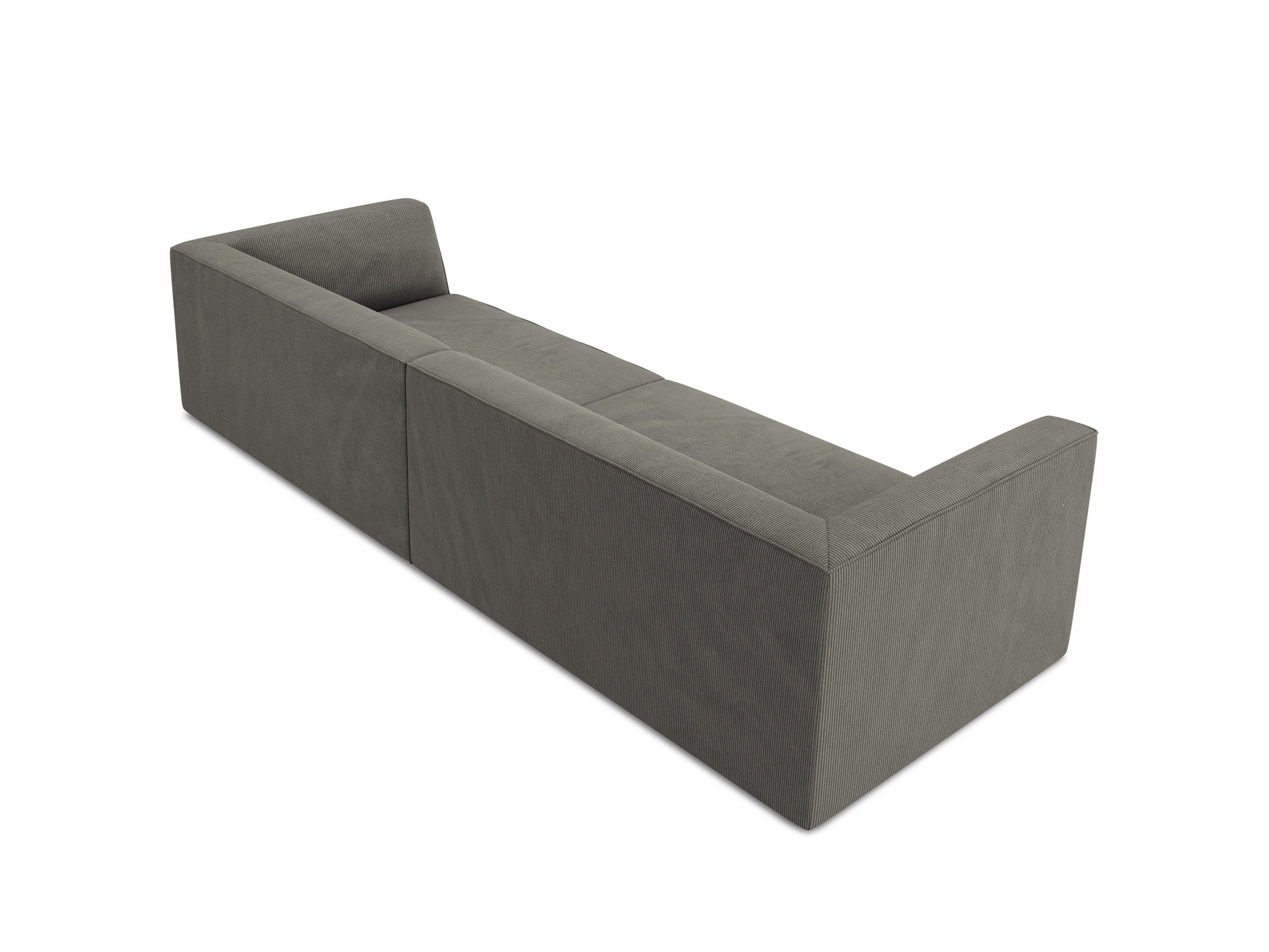 Sofa Ruby, 4 sjedala, 302x93cm, Materijal: Rebrasta tkanina