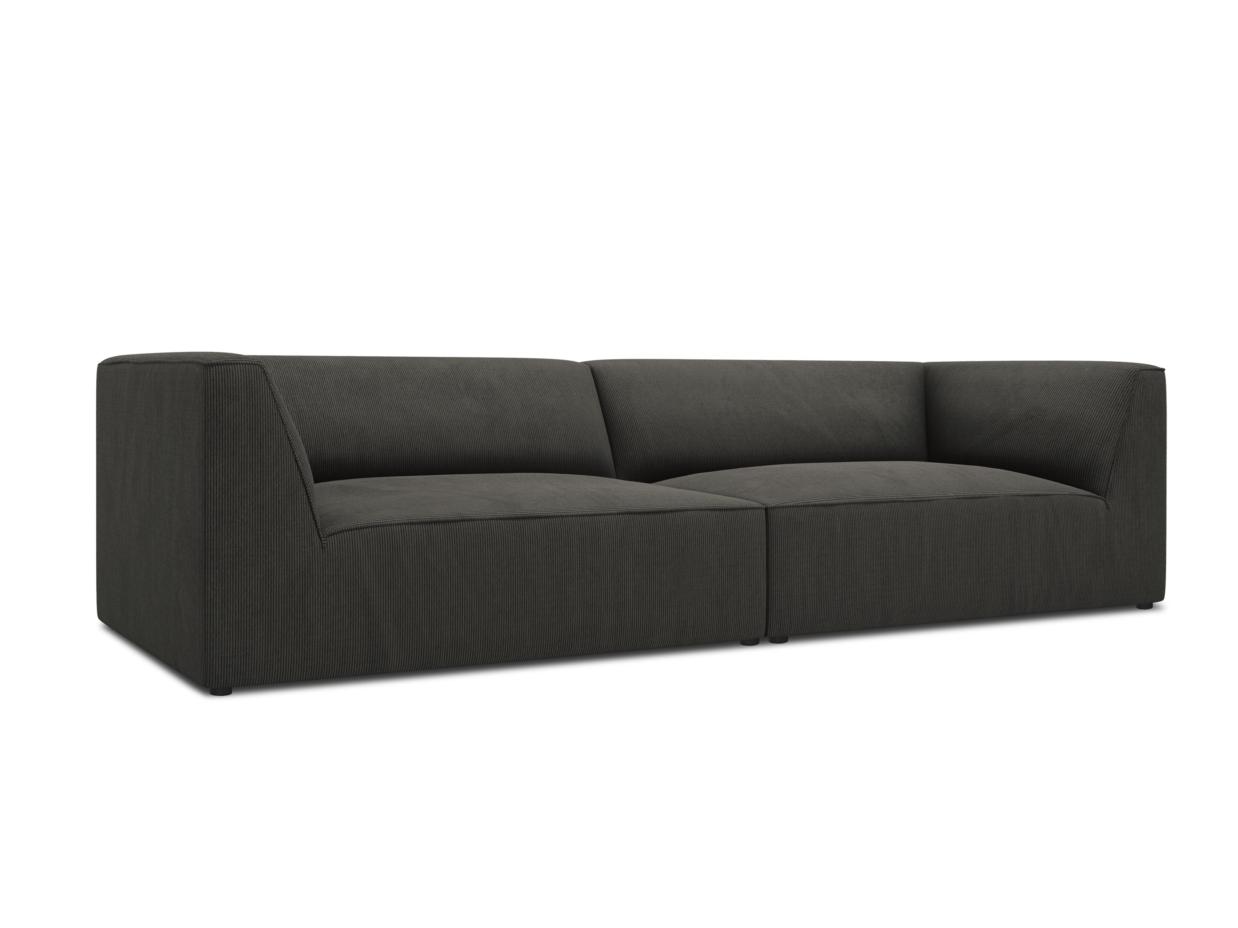 Sofa Ruby, 4 sjedala, 302x93cm, Materijal: Rebrasta tkanina