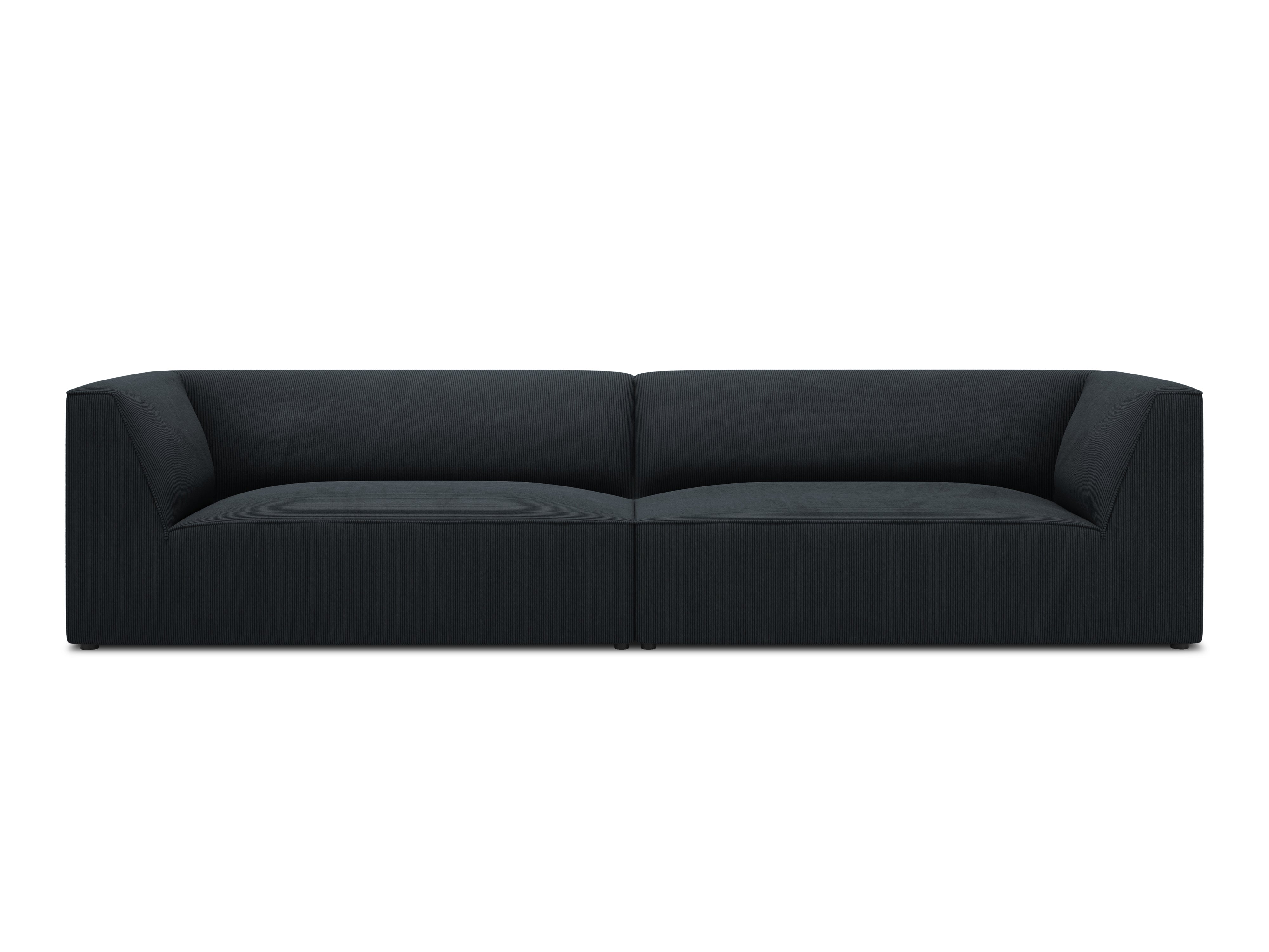 Sofa Ruby, 4 sjedala, 302x93cm, Materijal: Rebrasta tkanina