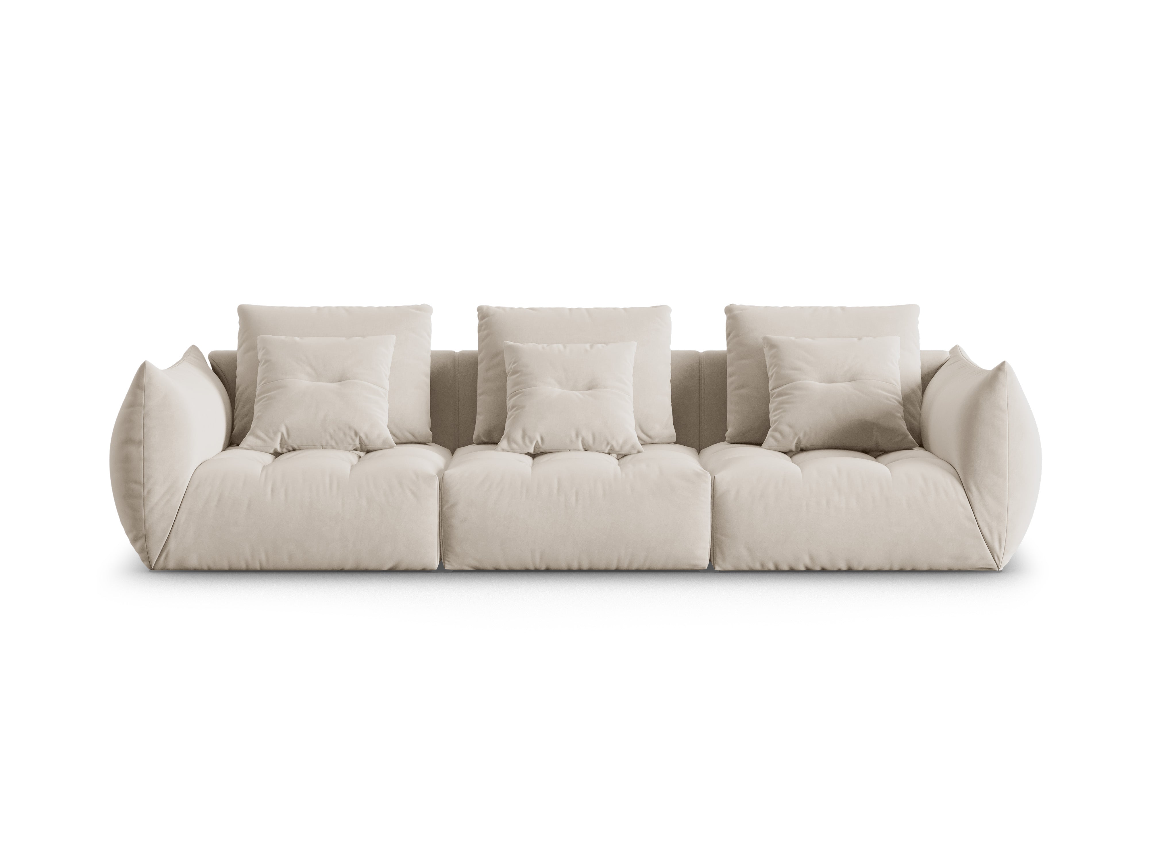 Bloom sofa, 4 sjedala, 332x106 cm, Materijal: Baršun