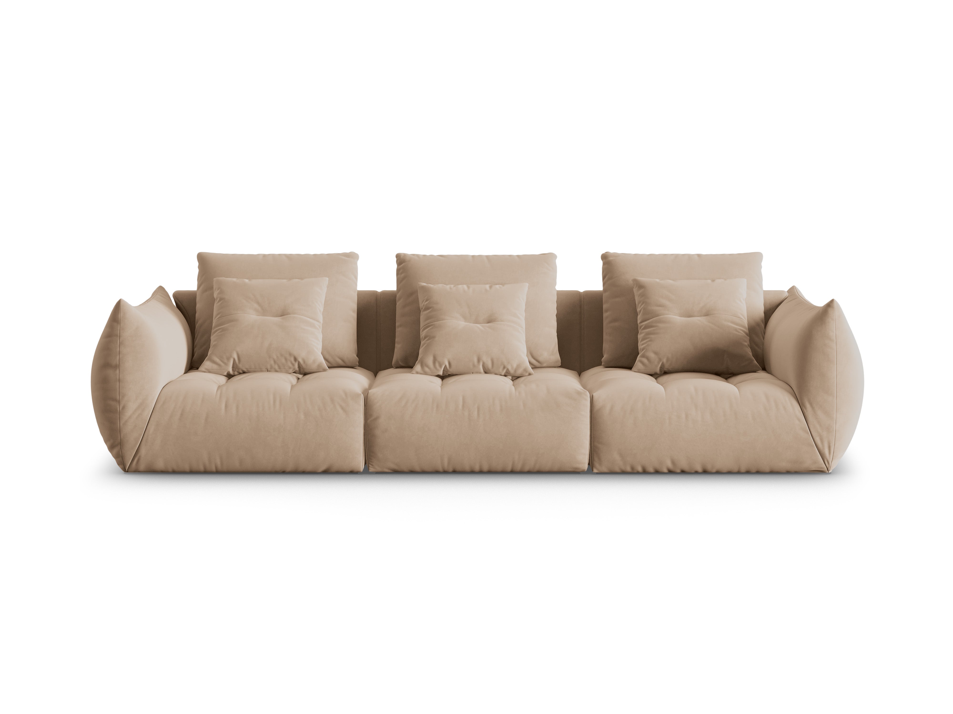 Bloom sofa, 4 sjedala, 332x106 cm, Materijal: Baršun