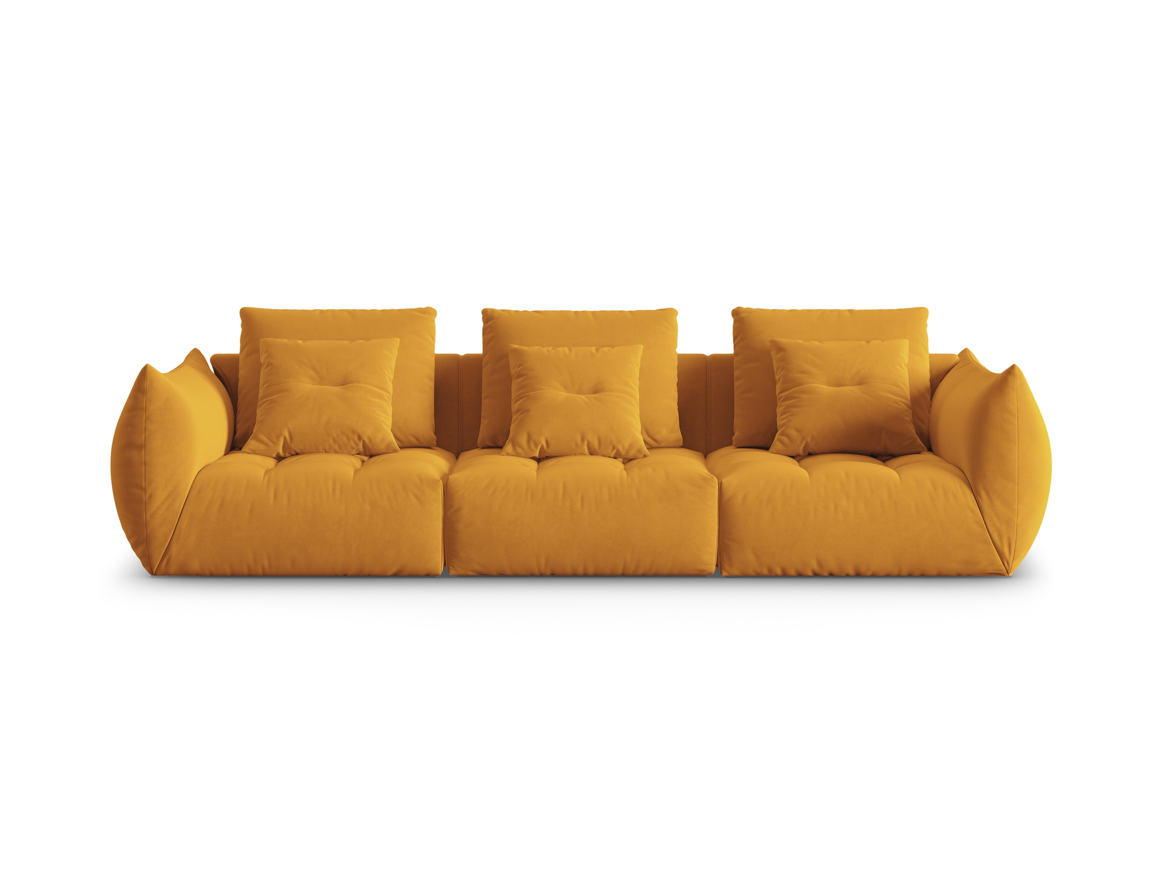 Bloom sofa, 4 sjedala, 332x106 cm, Materijal: Baršun
