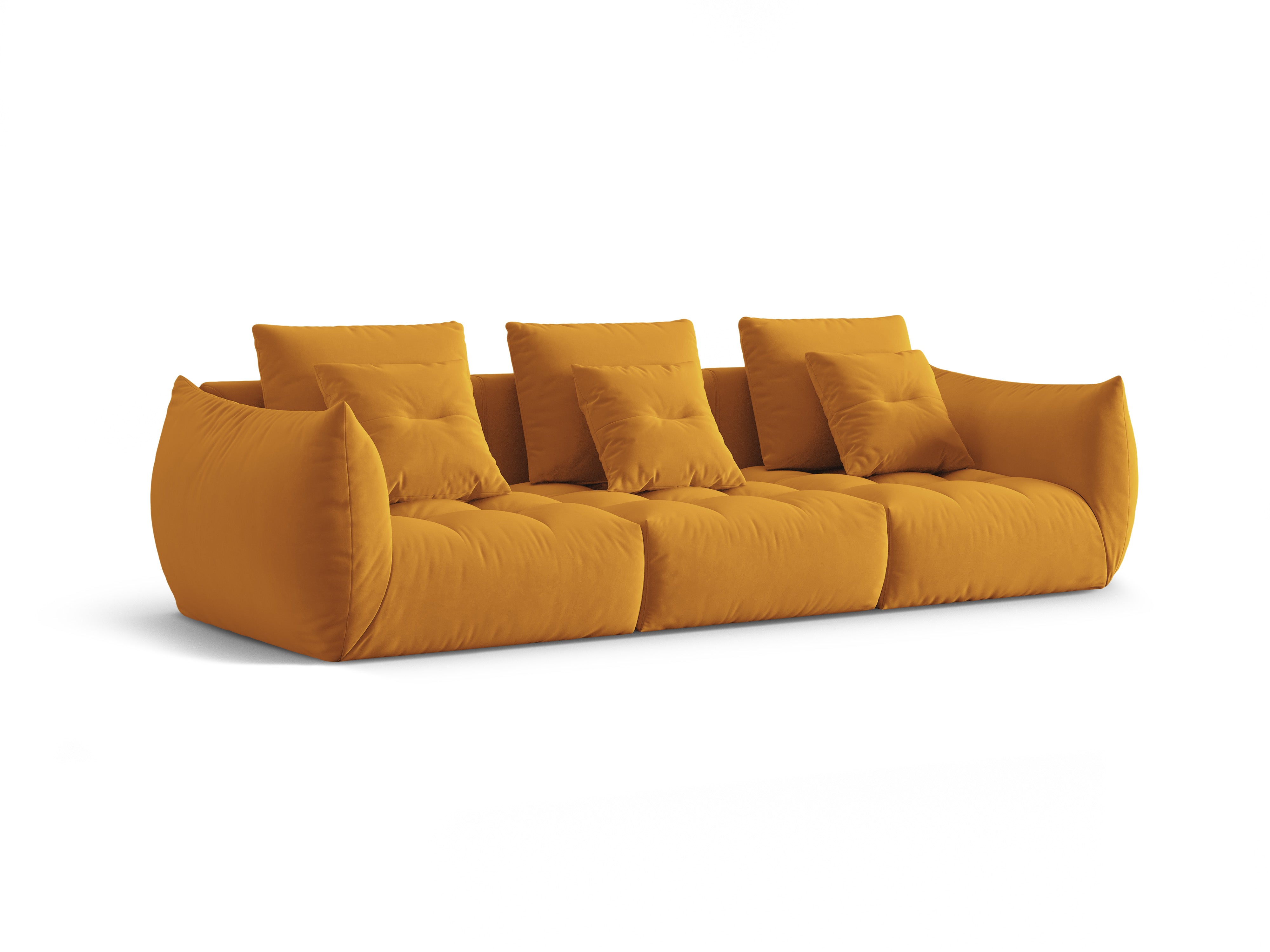Bloom sofa, 4 sjedala, 332x106 cm, Materijal: Baršun