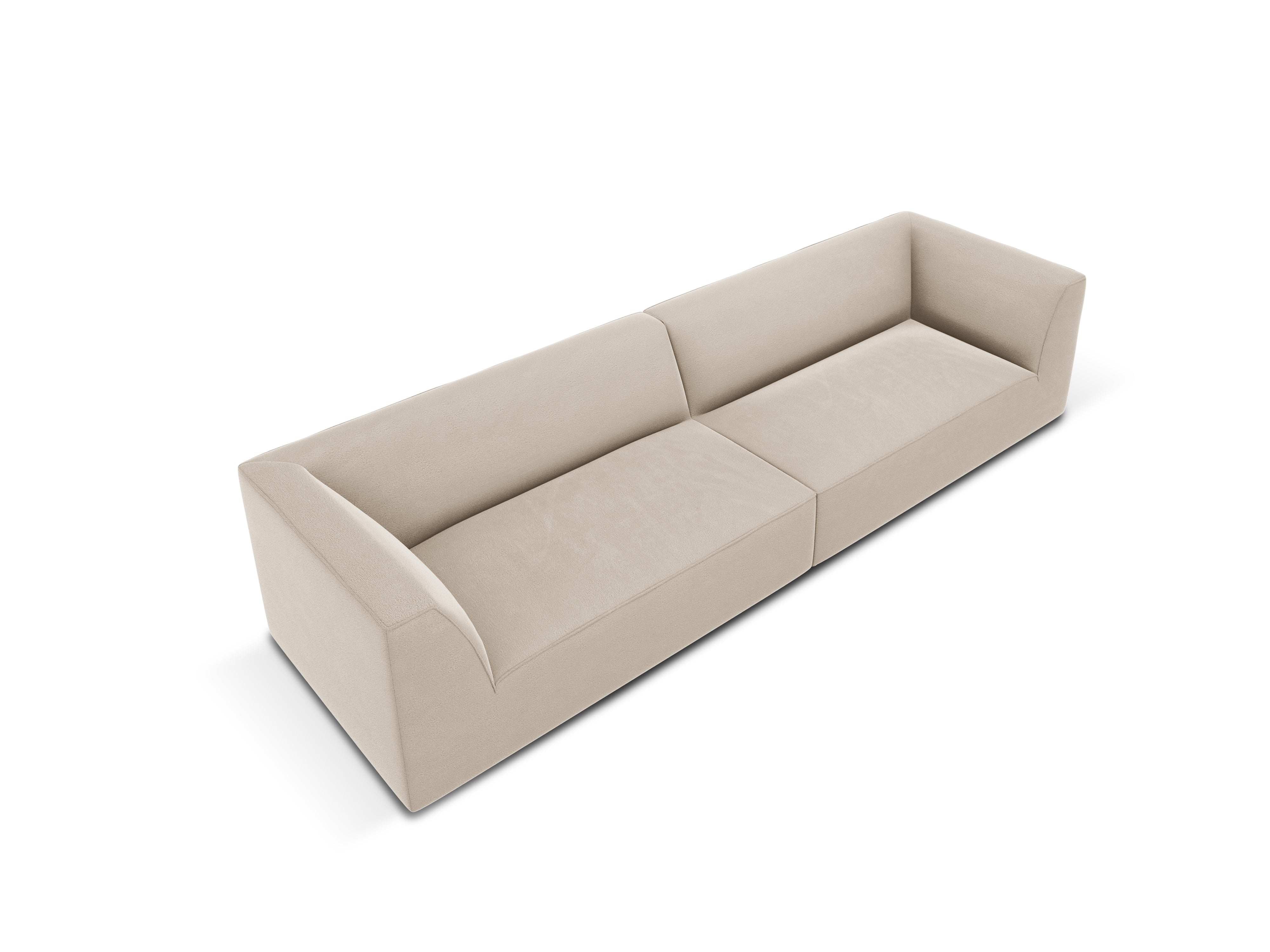 Sofa Ruby, 4 sjedala, 302x93cm, Materijal: Baršun
