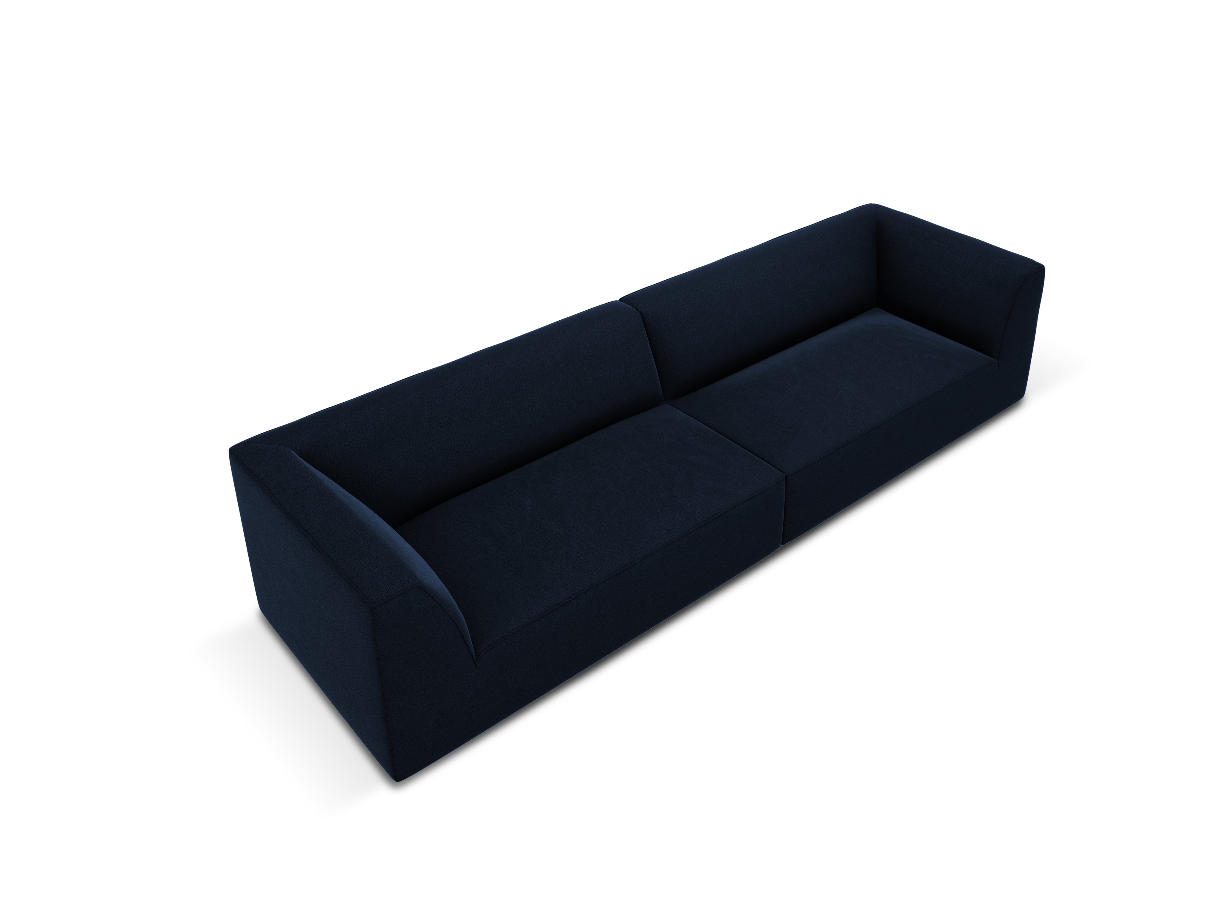 Sofa Ruby, 4 sjedala, 302x93cm, Materijal: Baršun