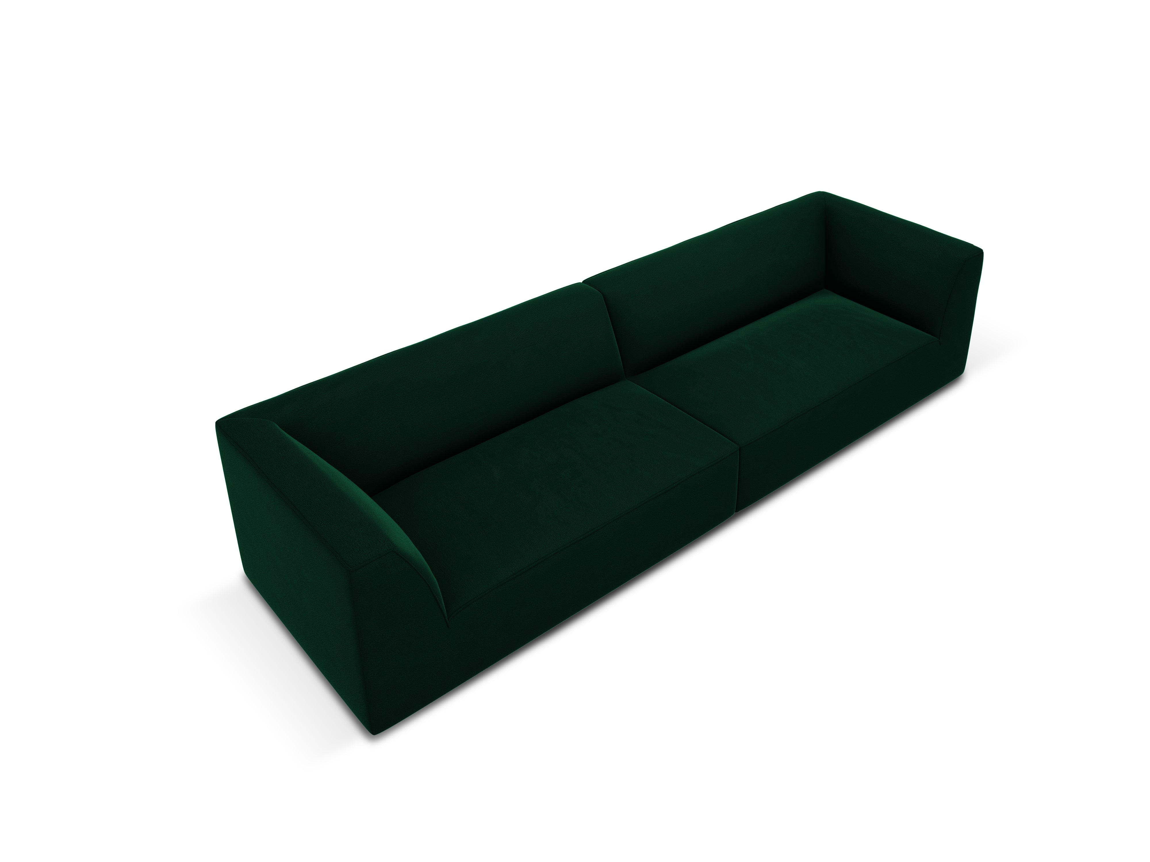 Sofa Ruby, 4 sjedala, 302x93cm, Materijal: Baršun