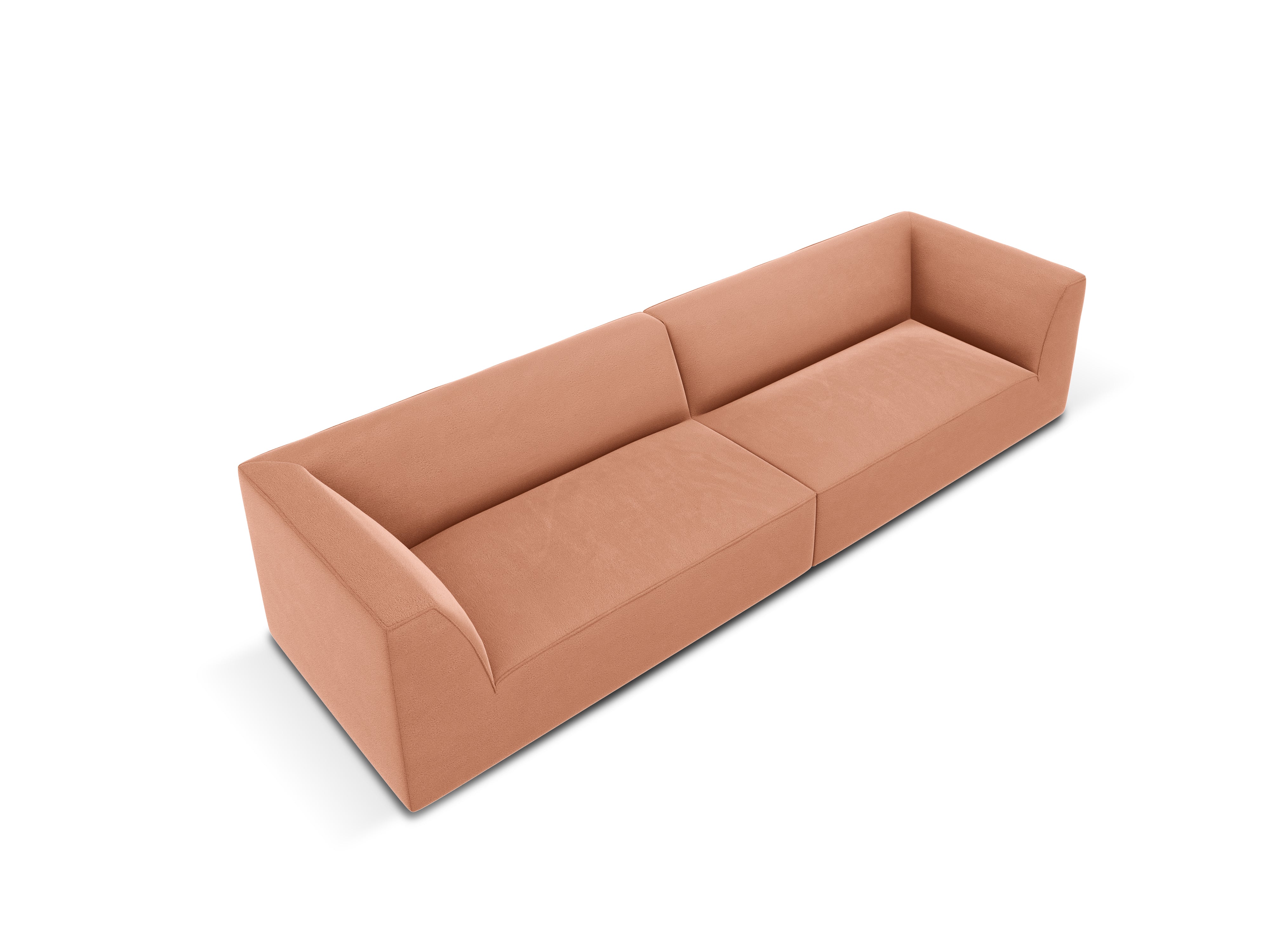 Sofa Ruby, 4 sjedala, 302x93cm, Materijal: Baršun